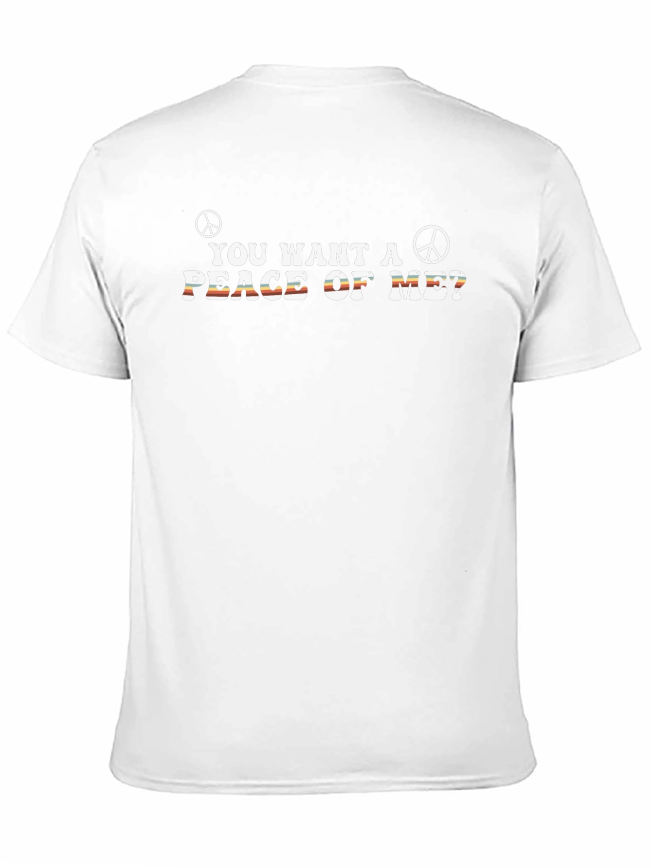 Peace of Me Retro T-Shirt - 70s Hippie Style