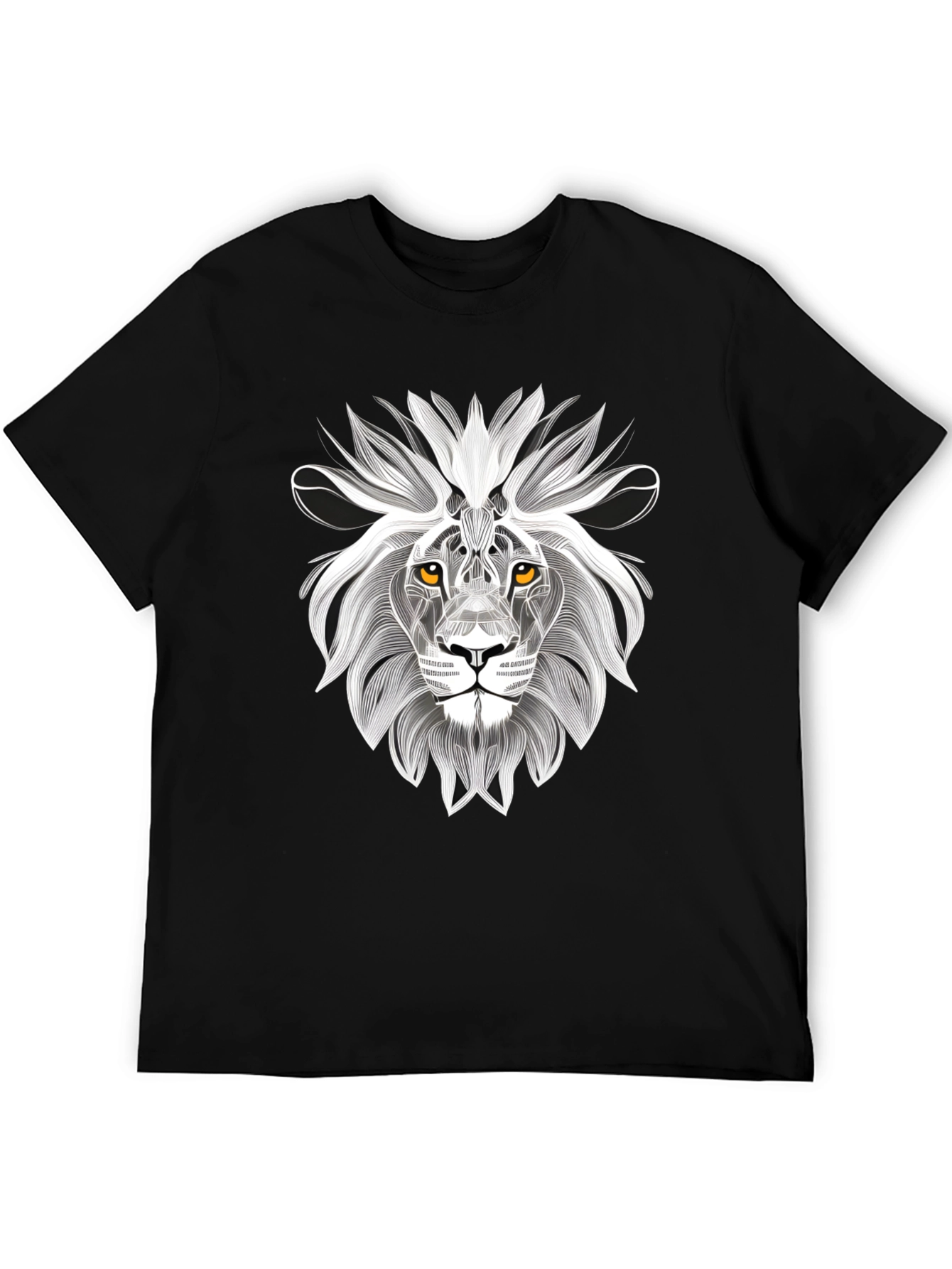 Lion Graphic Tee - Modern Style