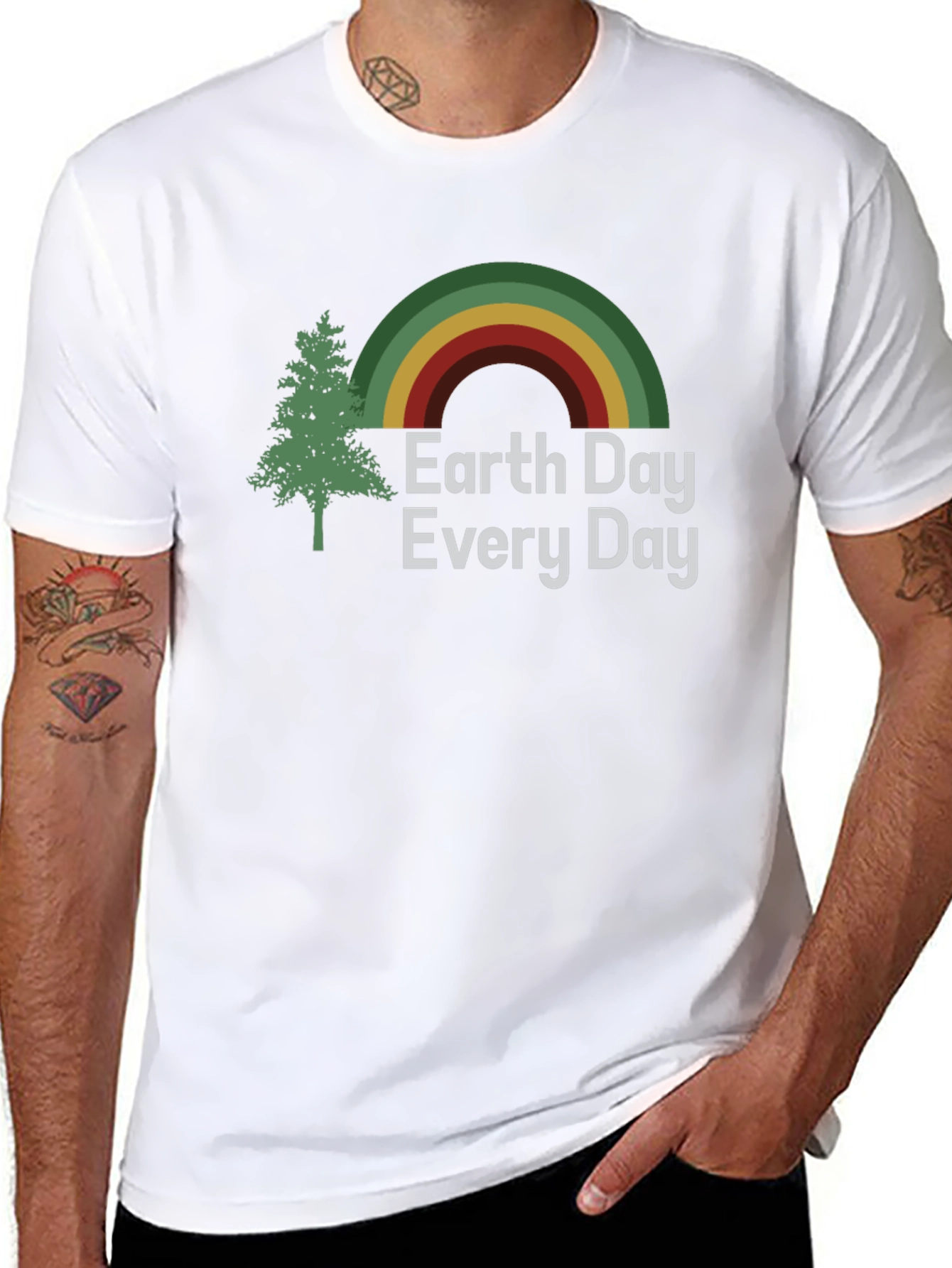 Earth Day Every Day Graphic Tee - Eco-Friendly Style