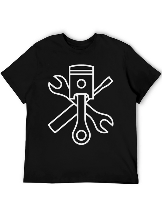 Mechanics Piston Graphic Tee