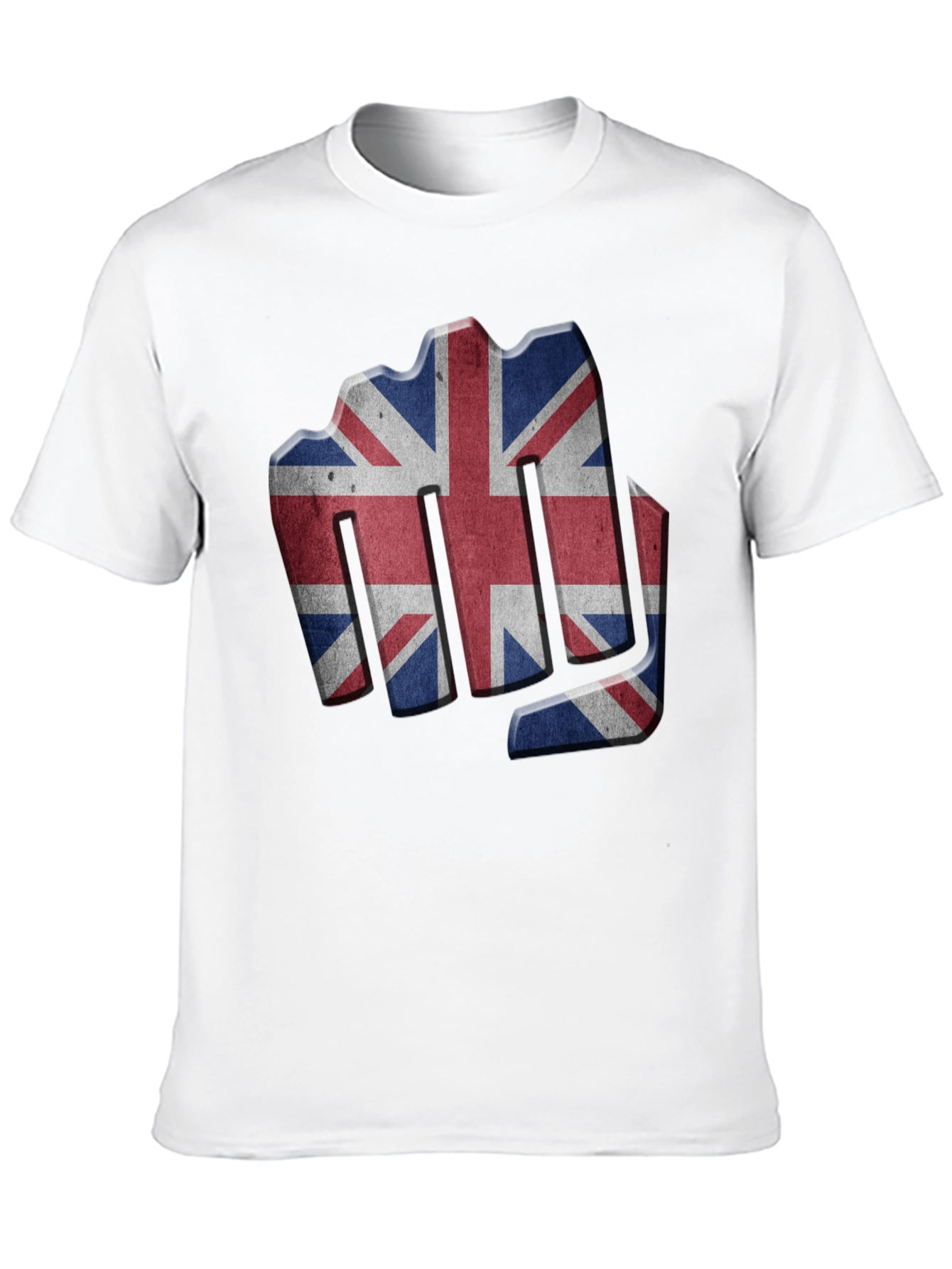 Union Jack Fist Black T-Shirt