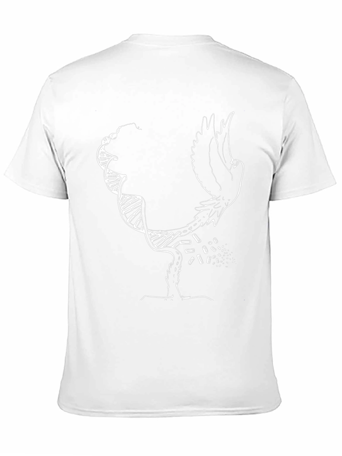 Black Graphic Tee - DNA & Bird
