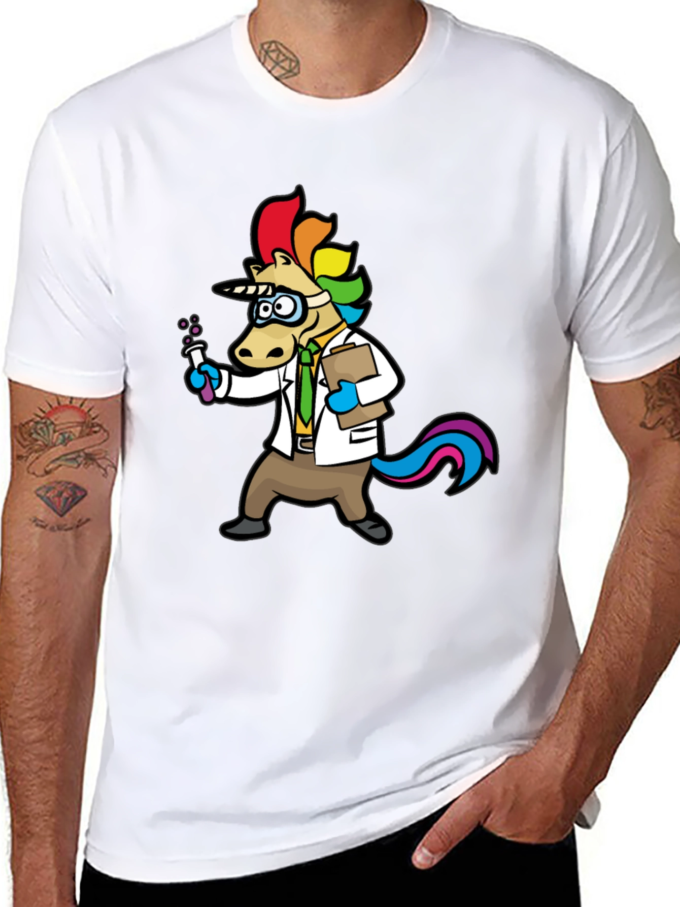 Unicorn Scientist T-Shirt