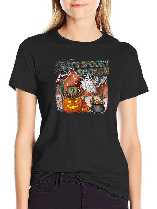 Spooky Season Halloween Graphic T-Shirt