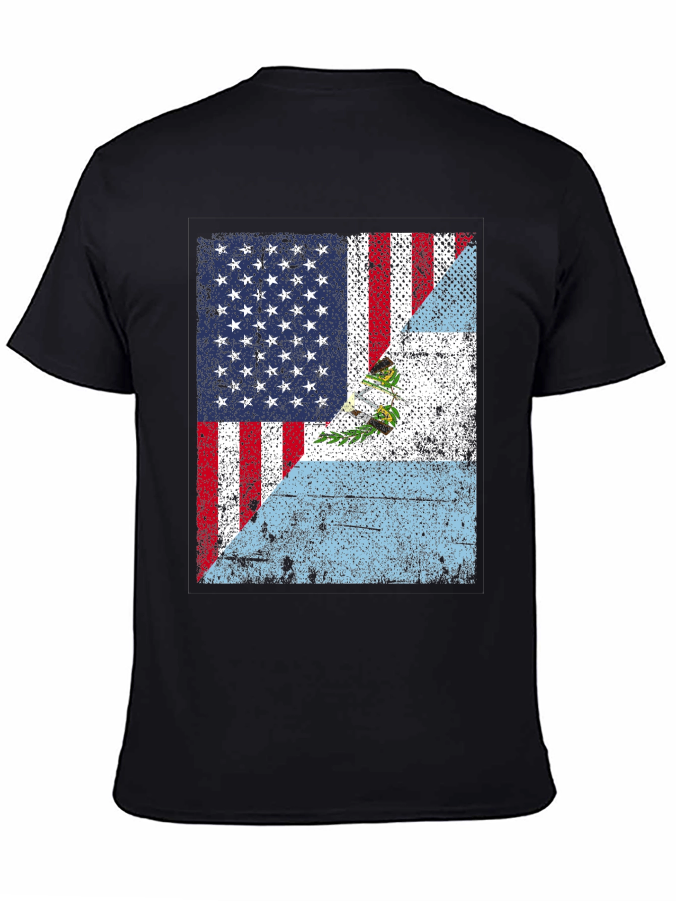 USA Guatemala Flag T-Shirt