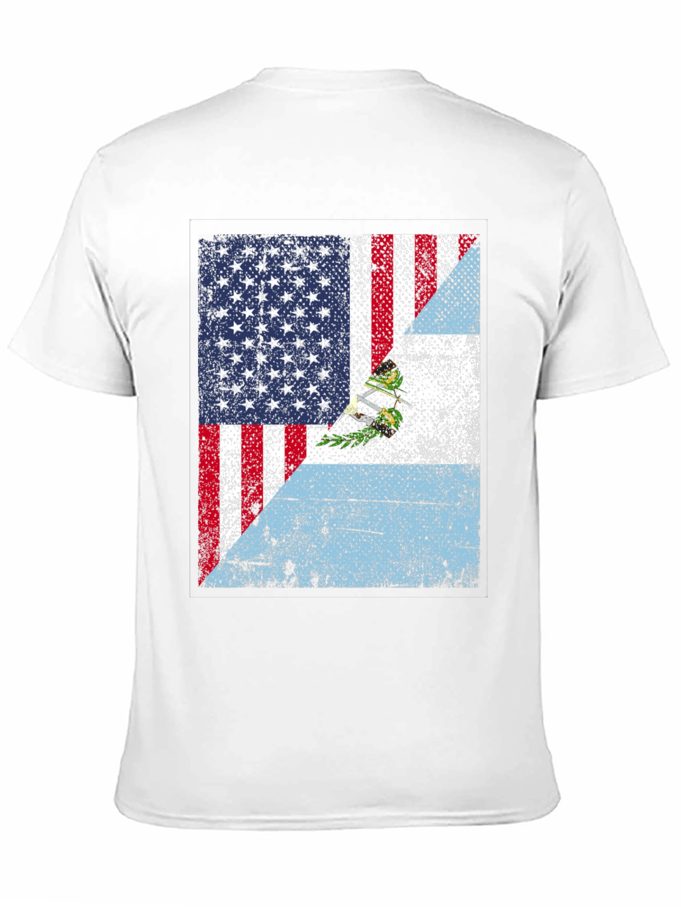 USA Guatemala Flag T-Shirt