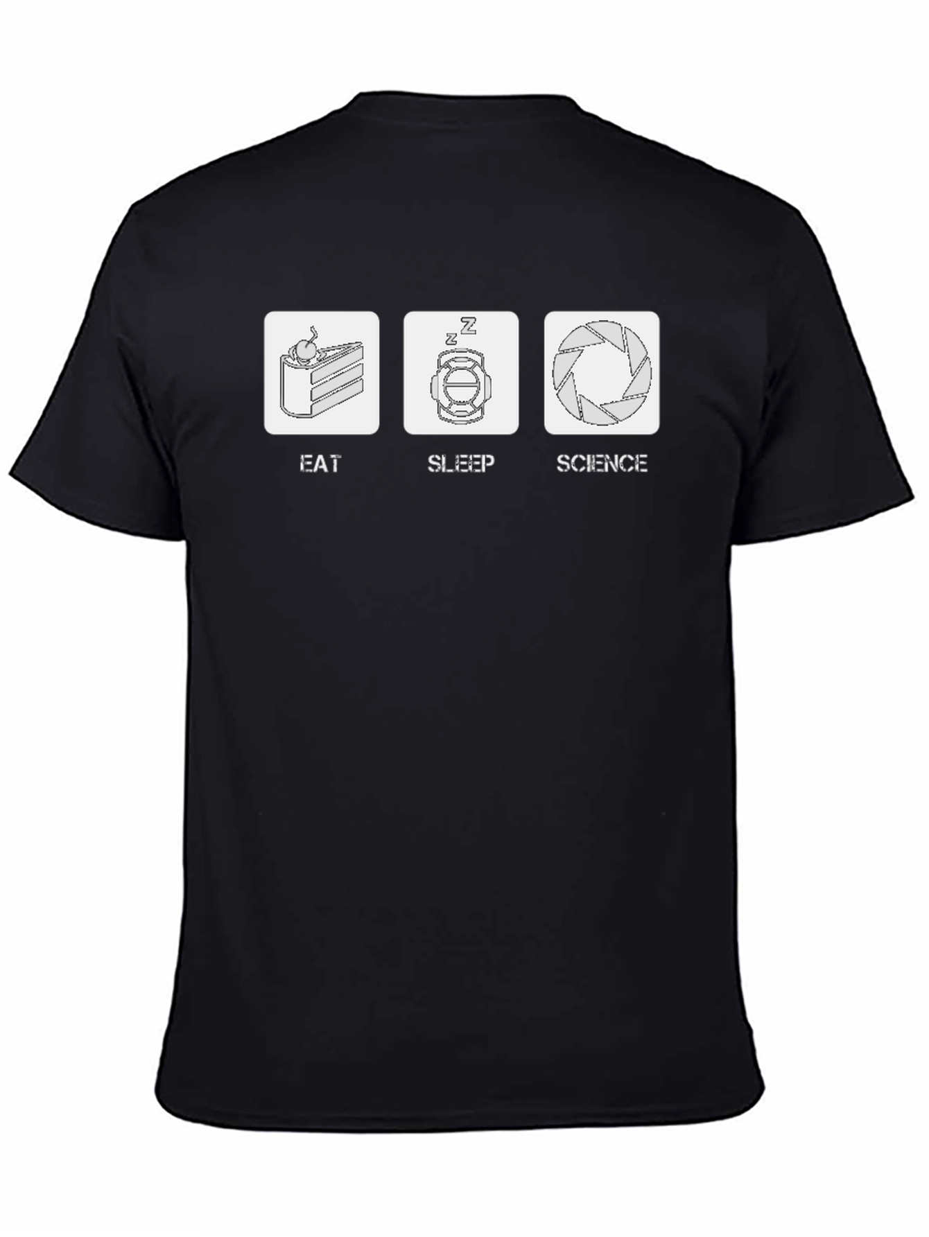 Eat Sleep Science T-Shirt - Funny Geek Tee