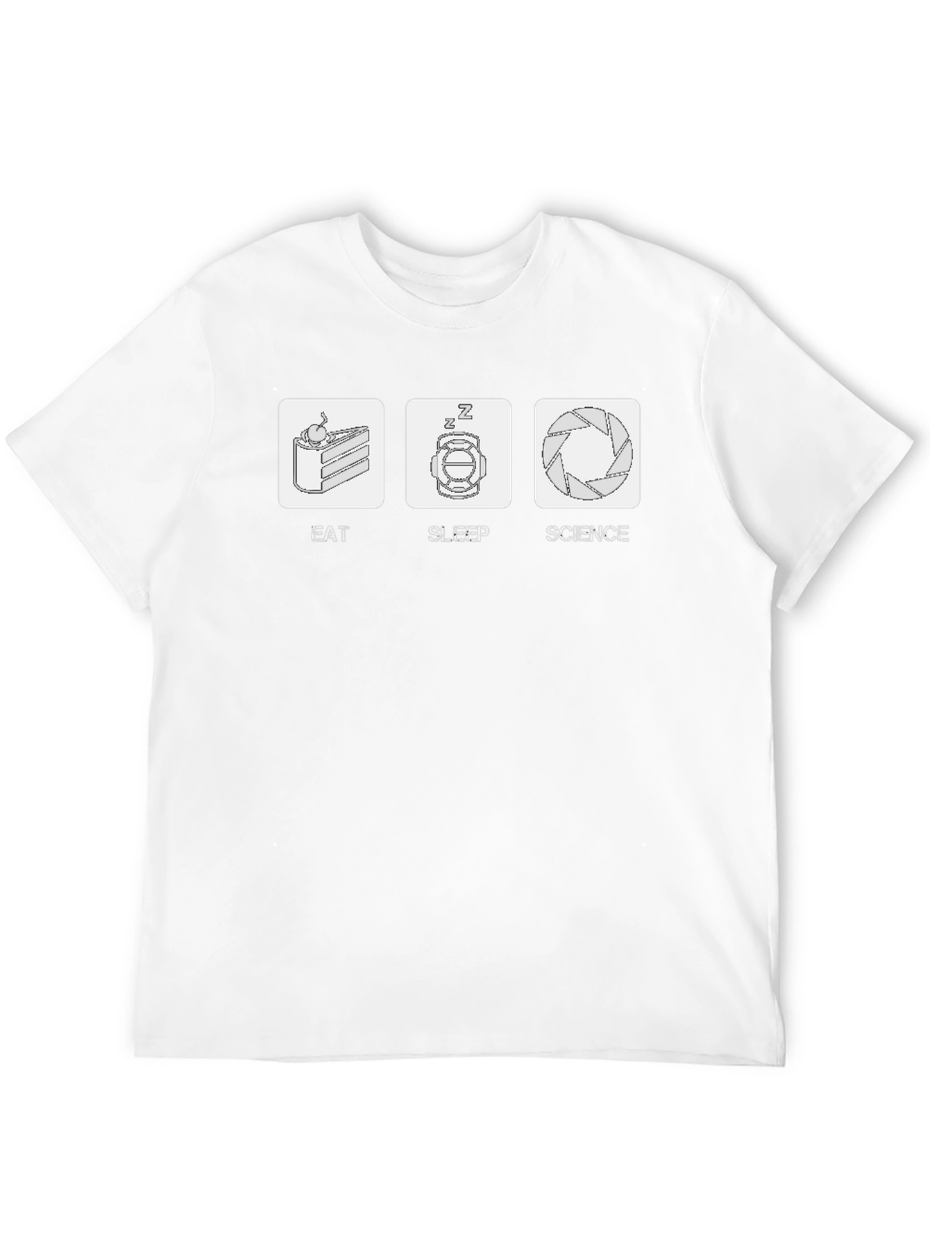 Eat Sleep Science T-Shirt - Funny Geek Tee