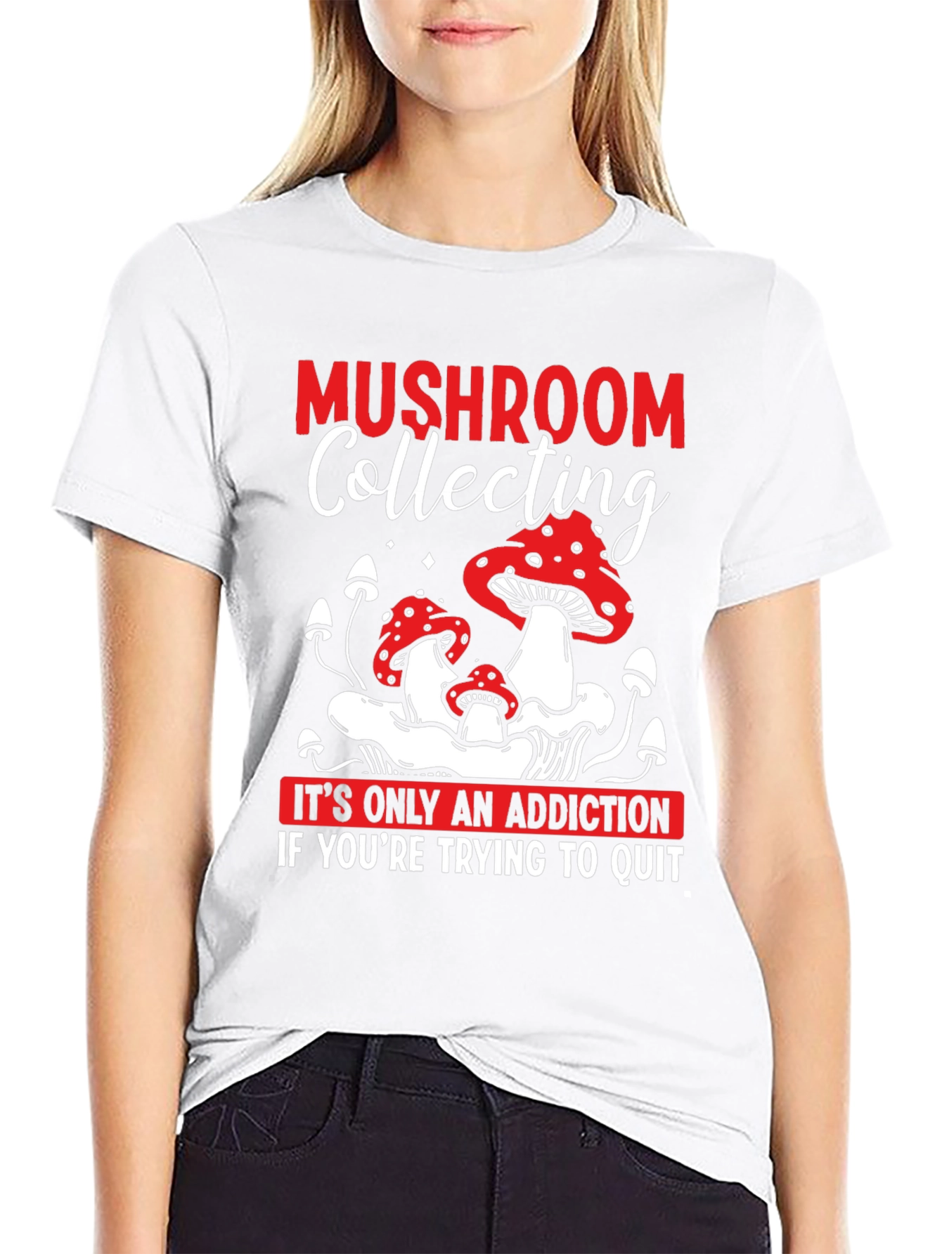 Mushroom Collecting Addiction T-Shirt