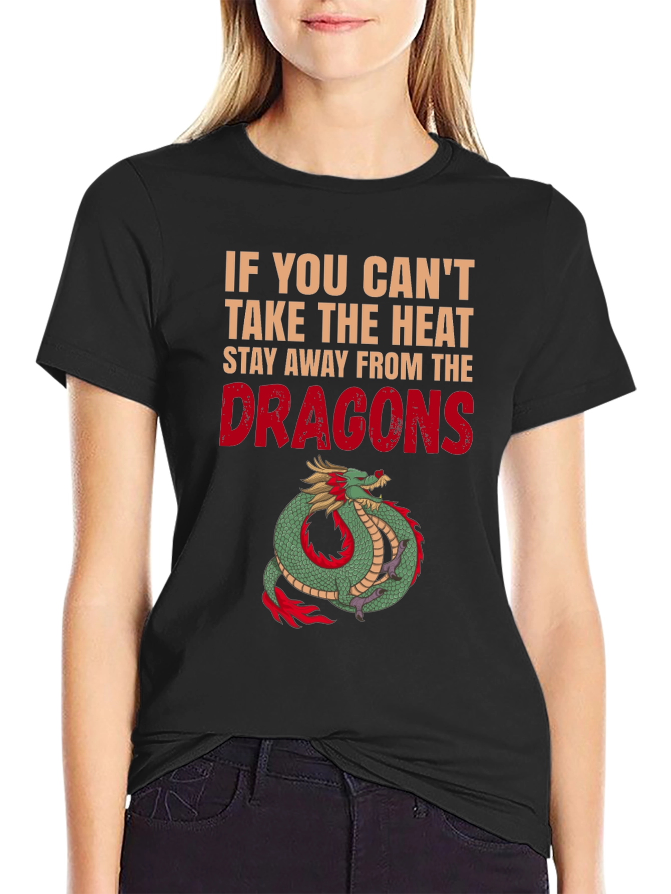 Dragon Heat T-Shirt: Stay Away!