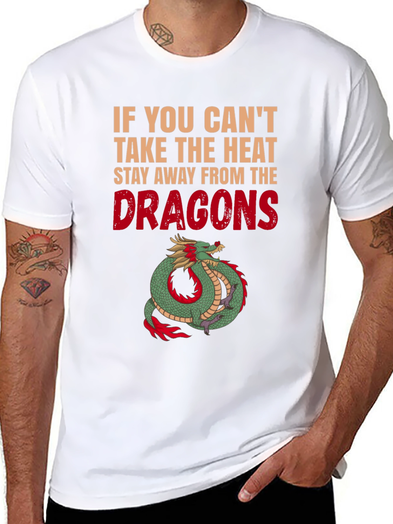 Dragon Heat T-Shirt: Stay Away!