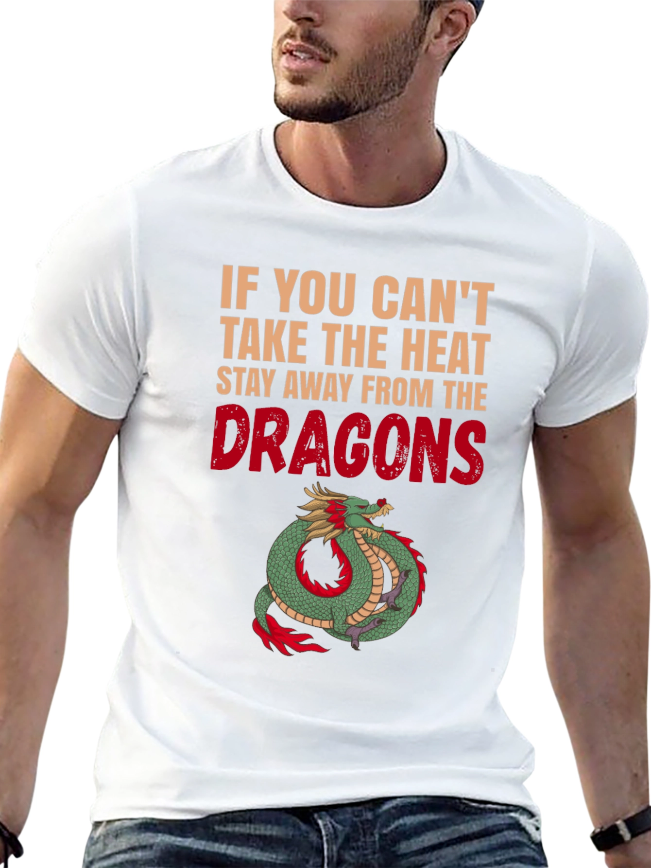Dragon Heat T-Shirt: Stay Away!