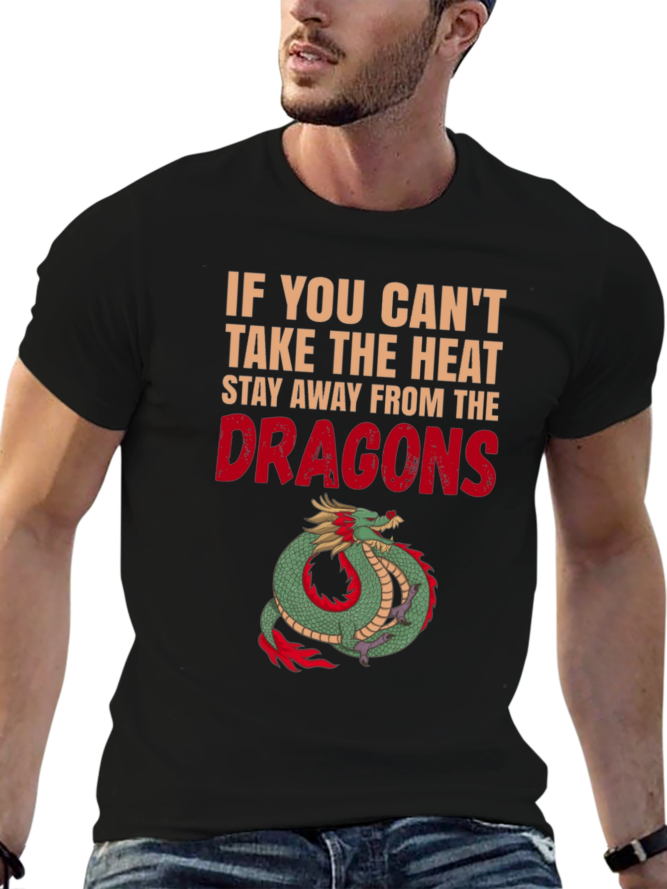 Dragon Heat T-Shirt: Stay Away!
