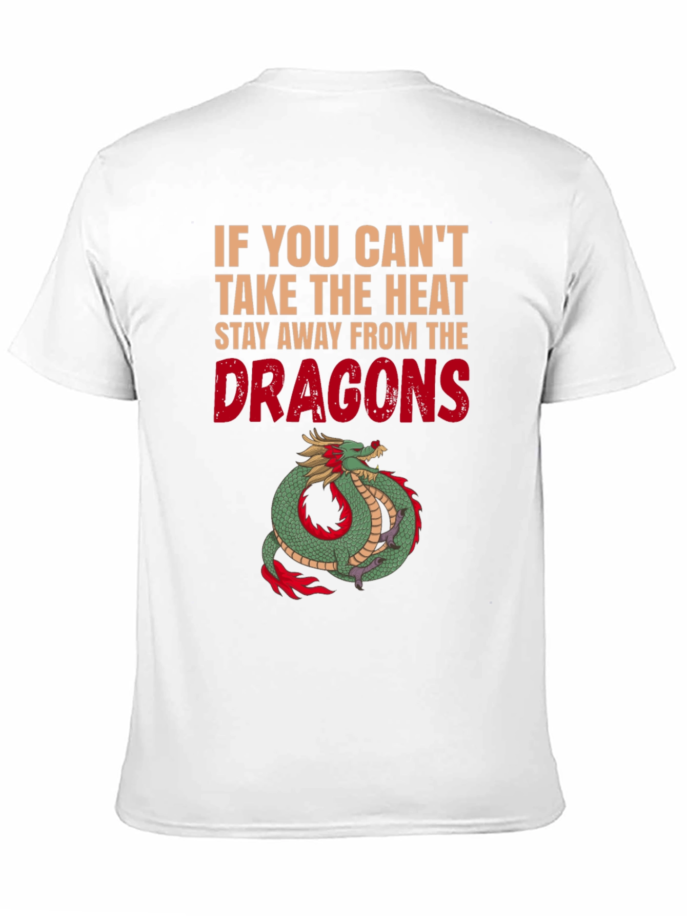 Dragon Heat T-Shirt: Stay Away!
