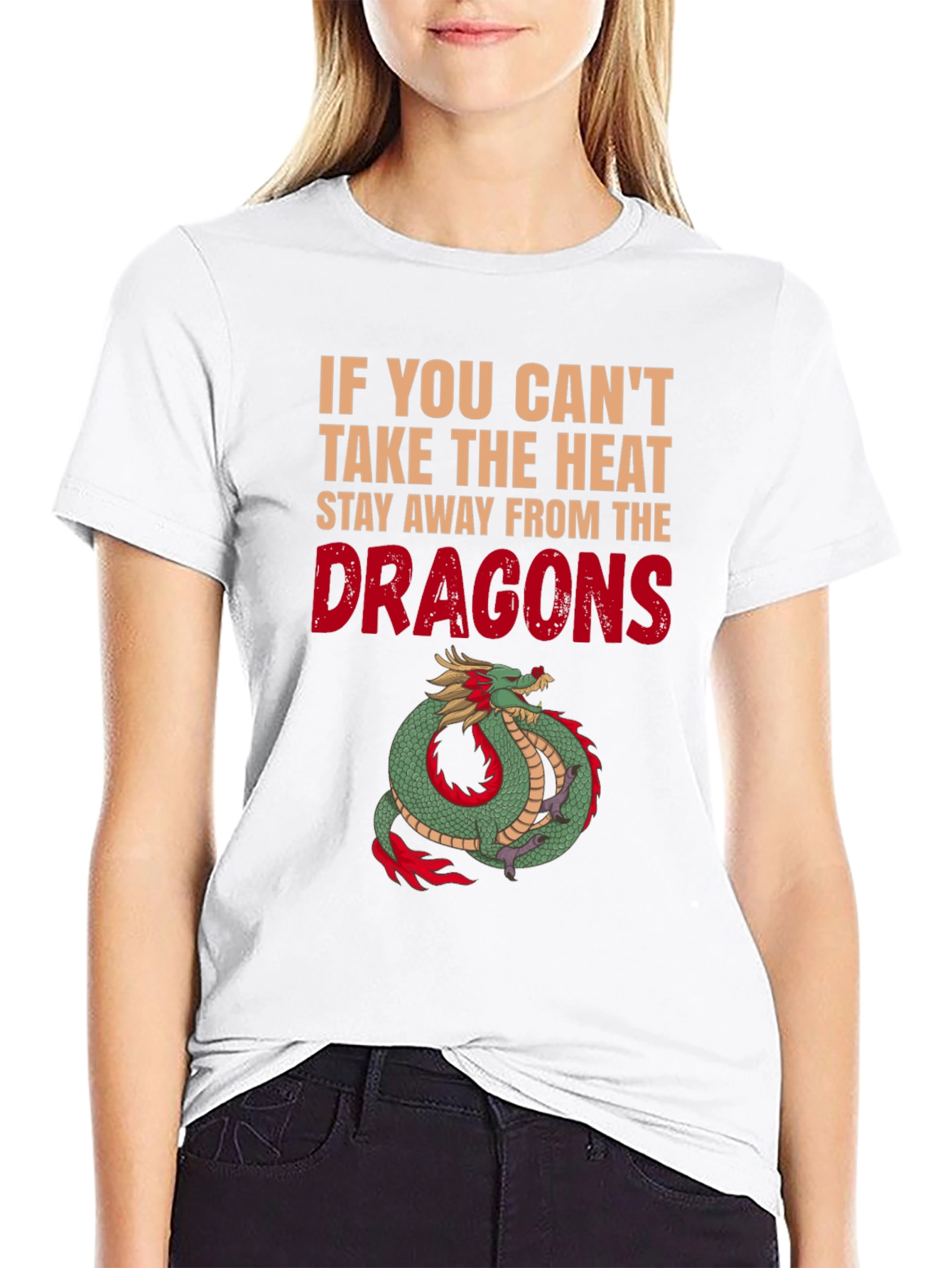 Dragon Heat T-Shirt: Stay Away!