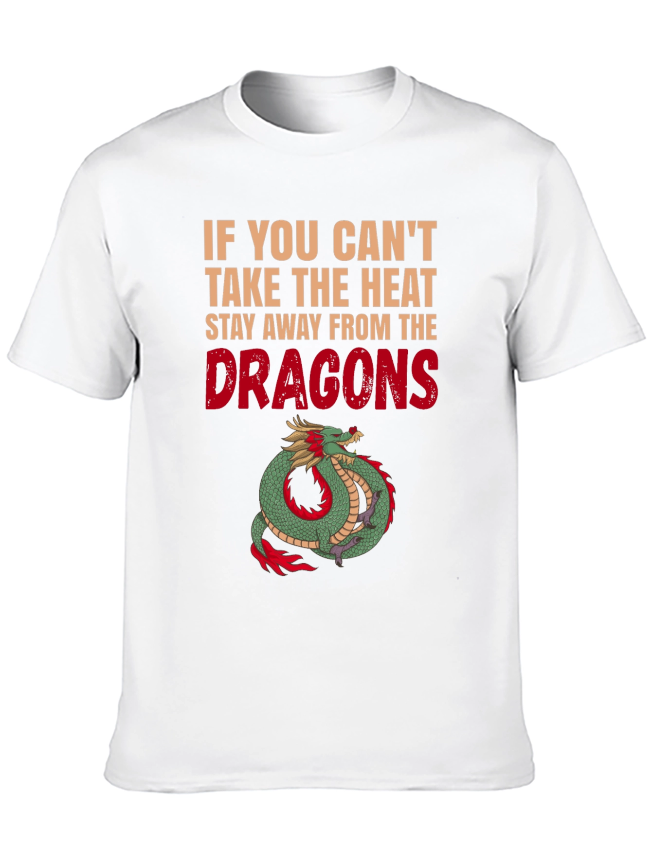 Dragon Heat T-Shirt: Stay Away!