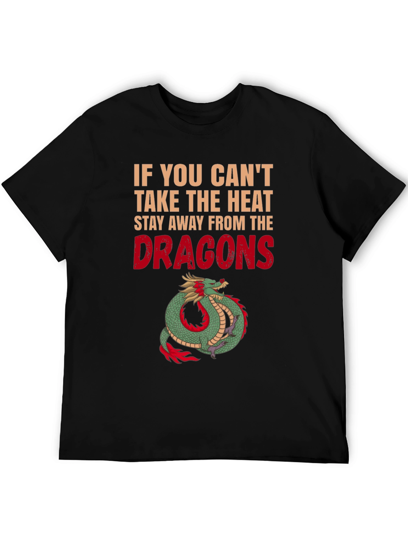 Dragon Heat T-Shirt: Stay Away!