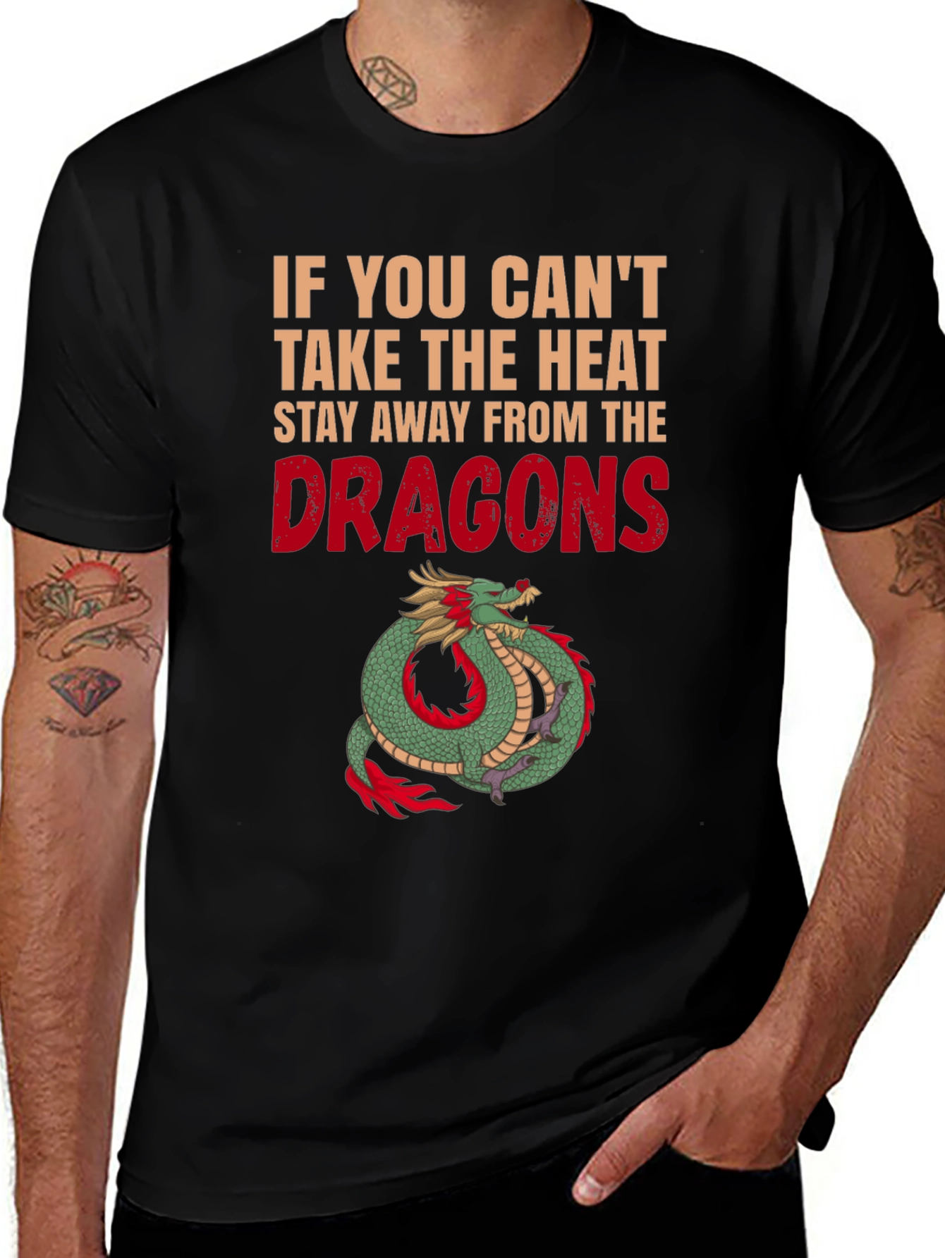 Dragon Heat T-Shirt: Stay Away!