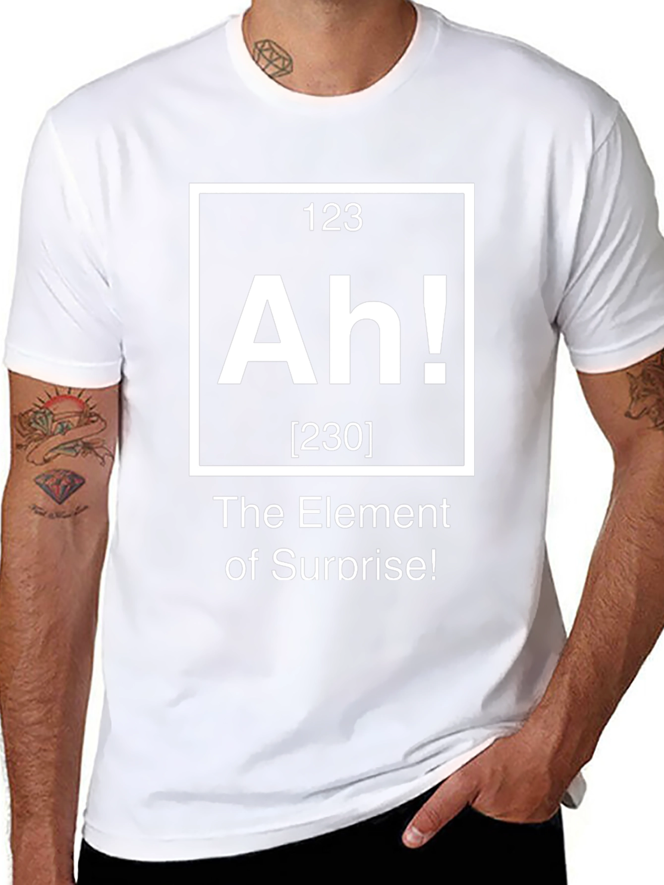 Element of Surprise Funny Periodic Table T-Shirt