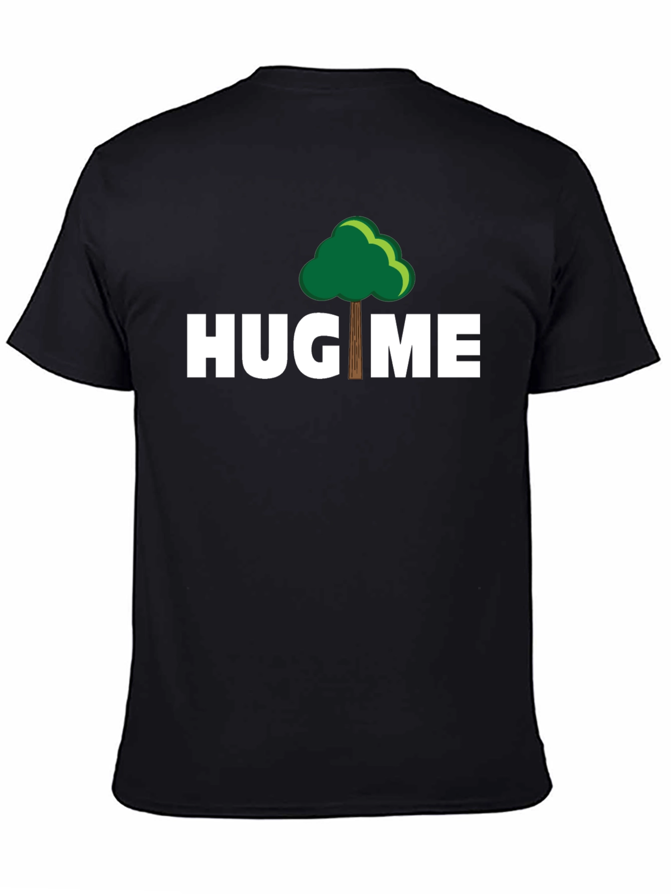 Hug Me Tree Graphic T-Shirt - Eco-Friendly Apparel