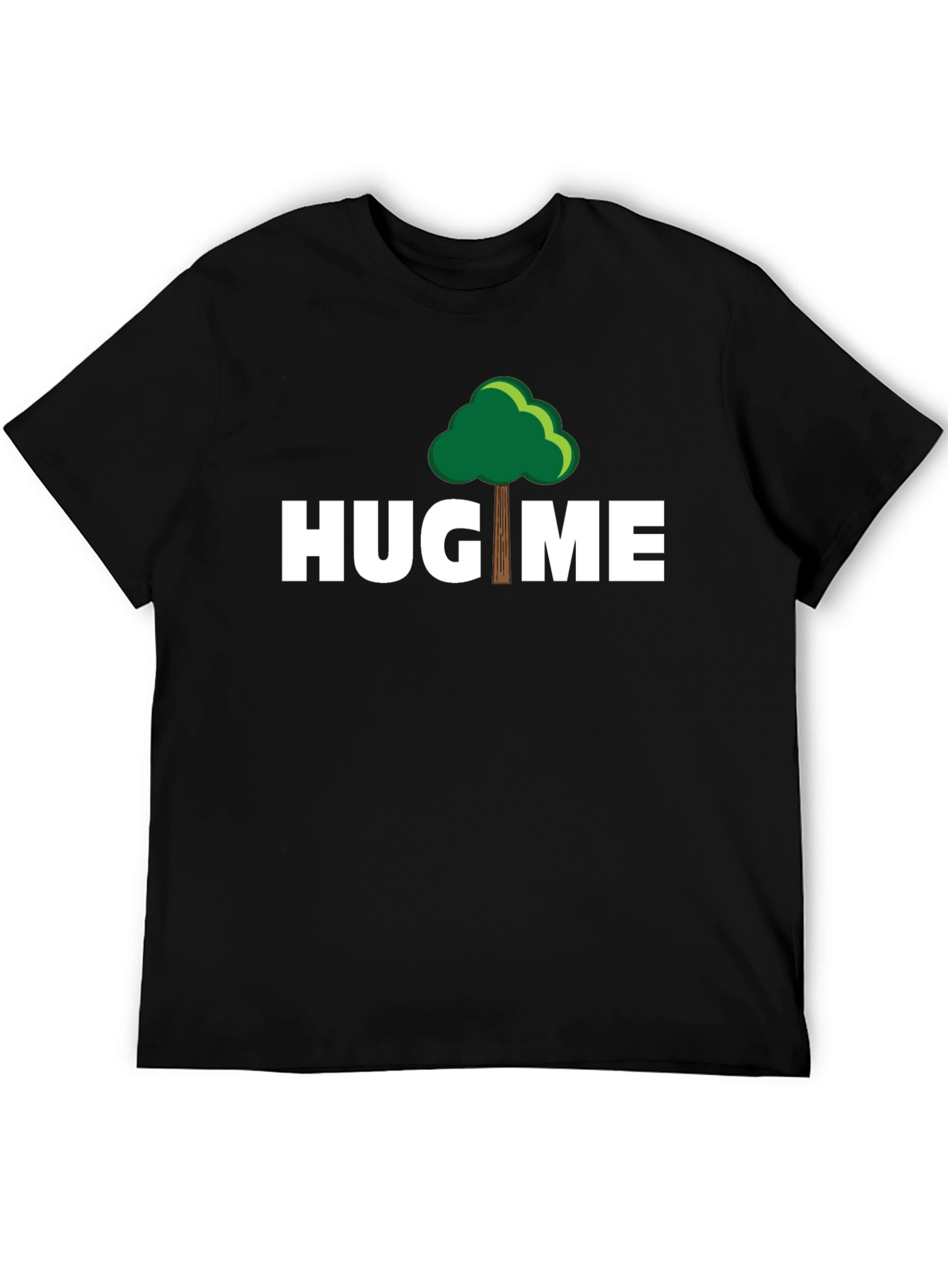 Hug Me Tree Graphic T-Shirt - Eco-Friendly Apparel