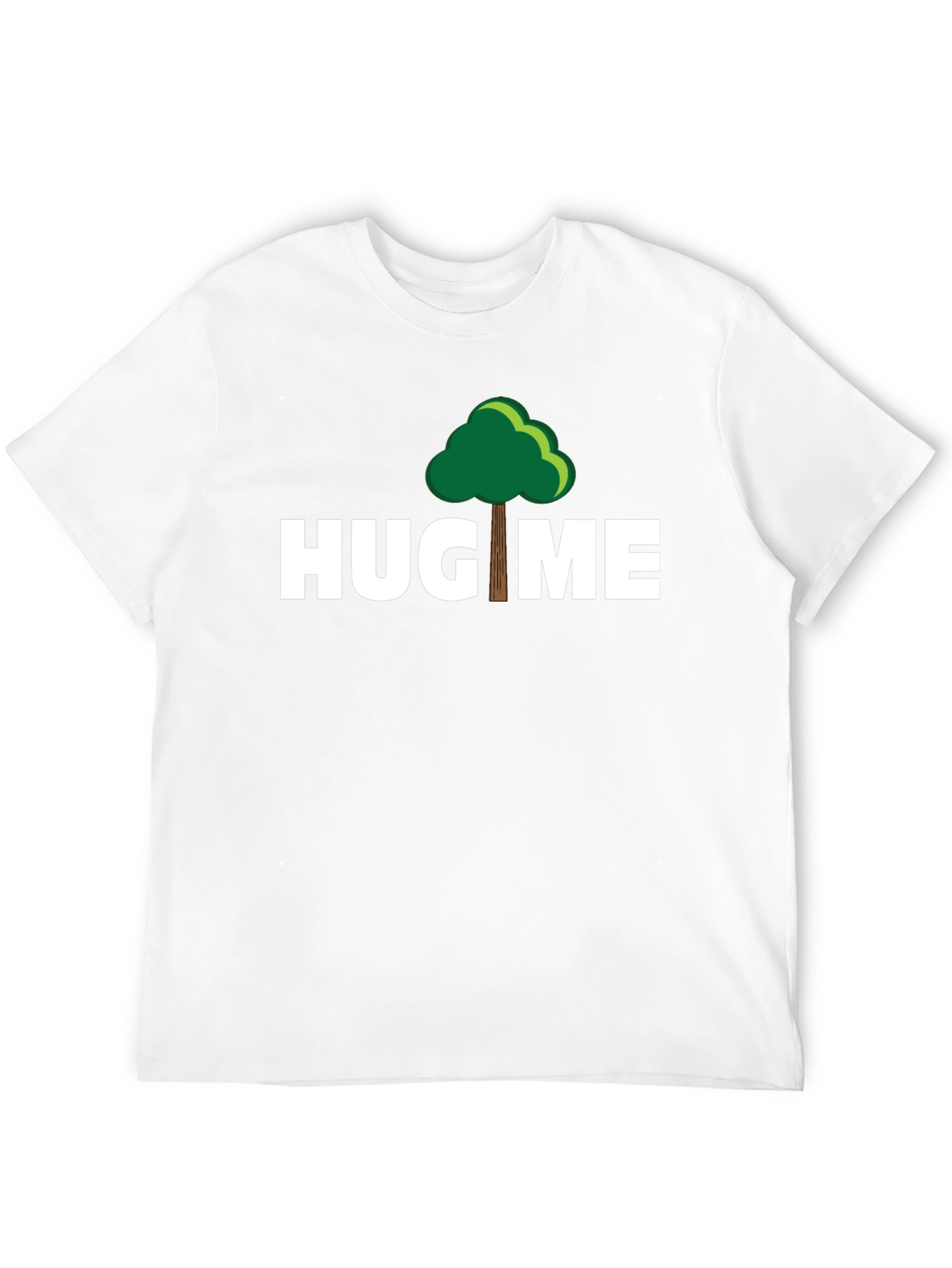 Hug Me Tree Graphic T-Shirt - Eco-Friendly Apparel