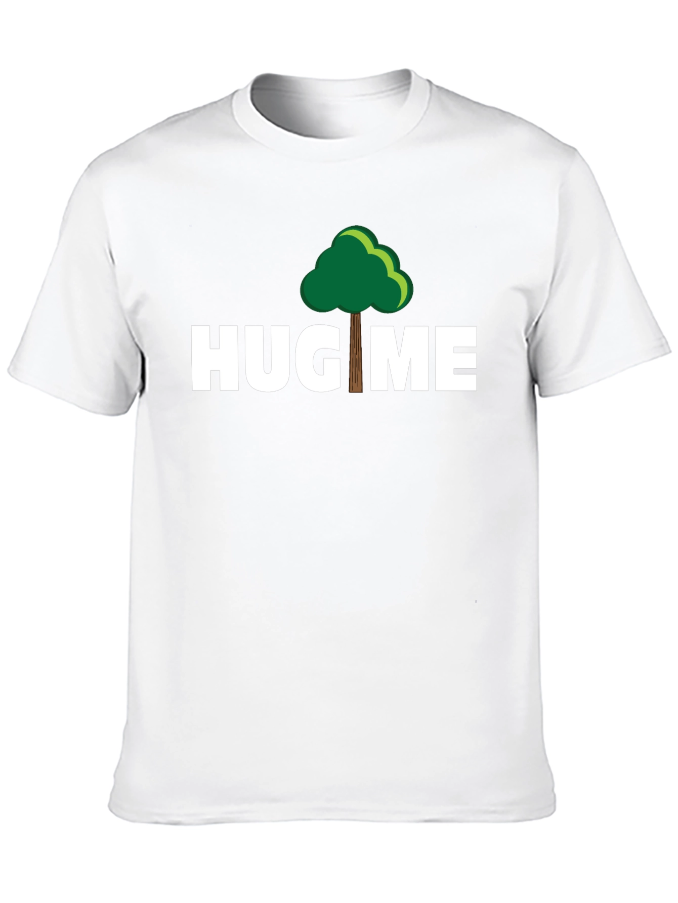 Hug Me Tree Graphic T-Shirt - Eco-Friendly Apparel
