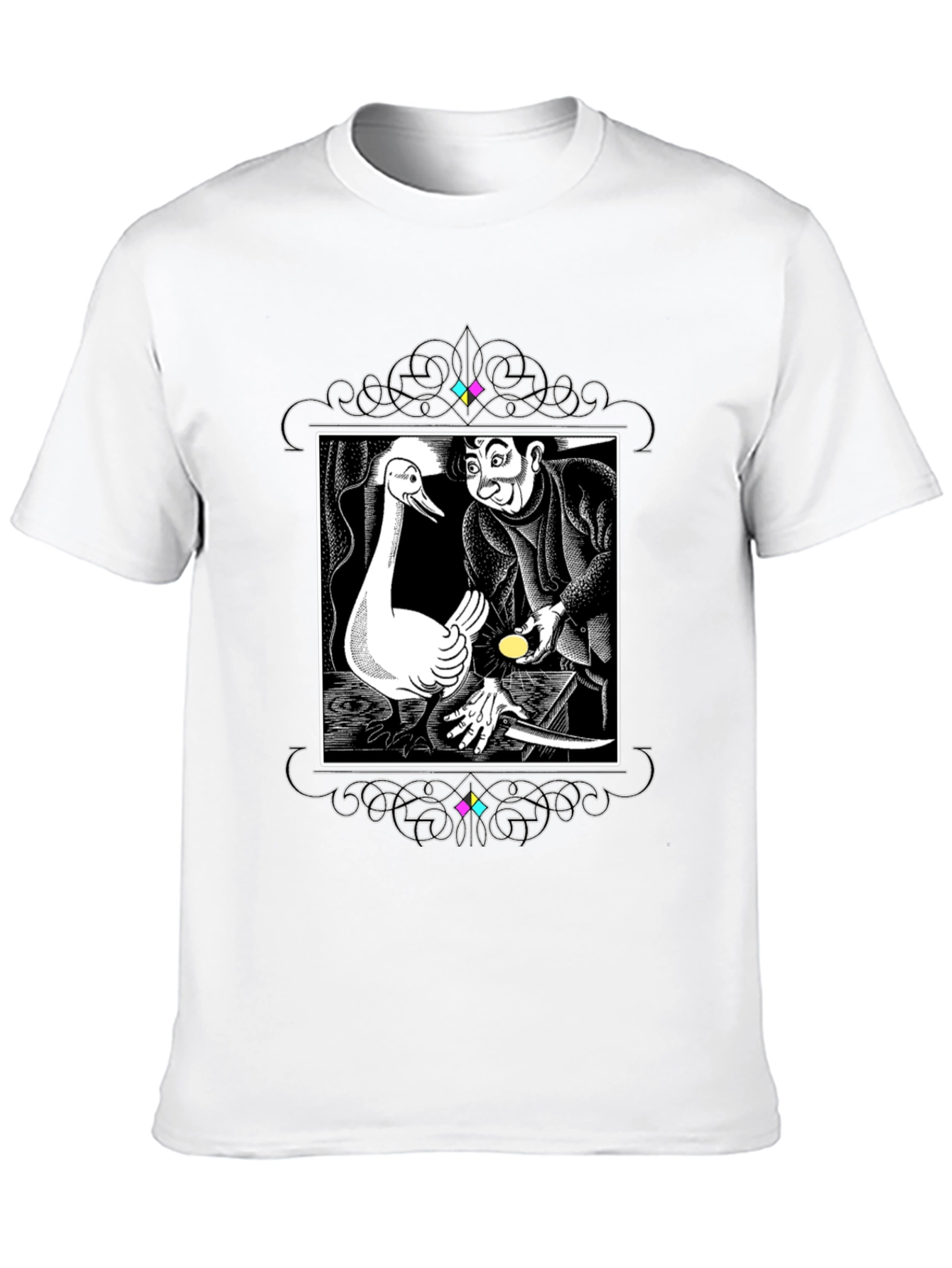 Golden Goose T-Shirt - Fairy Tale Graphic Tee