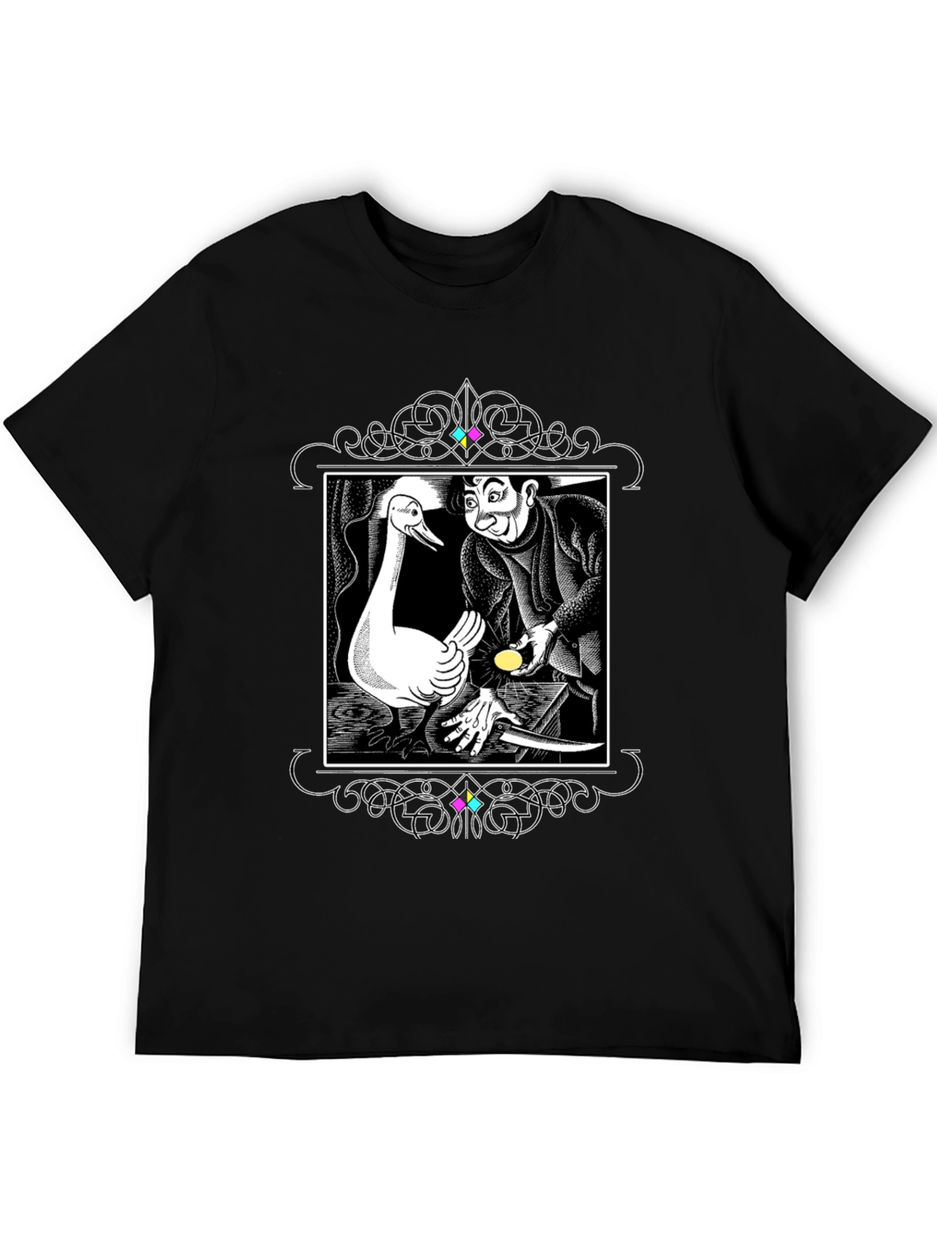 Golden Goose T-Shirt - Fairy Tale Graphic Tee
