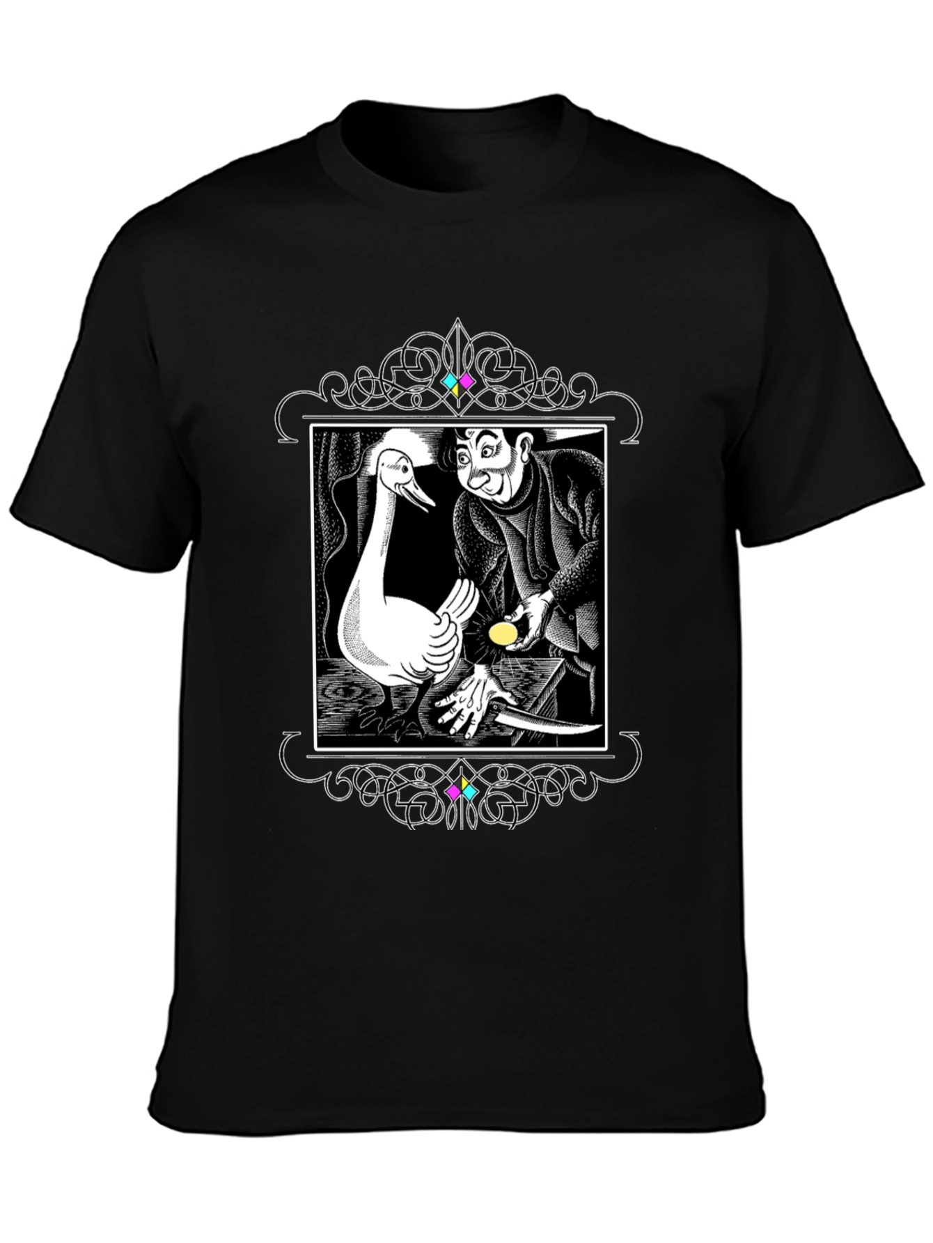 Golden Goose T-Shirt - Fairy Tale Graphic Tee