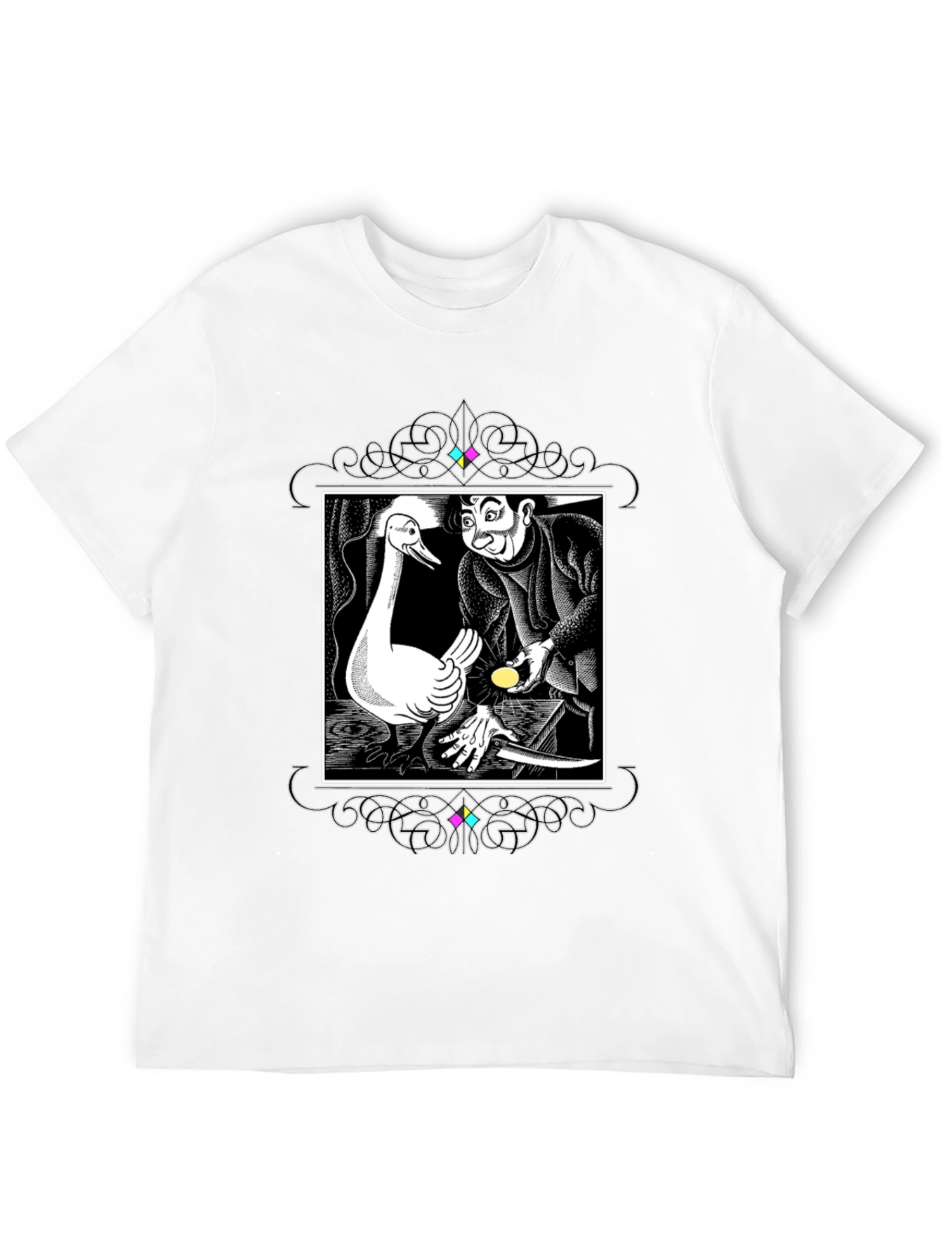 Golden Goose T-Shirt - Fairy Tale Graphic Tee