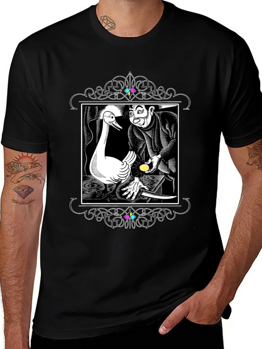 Golden Goose T-Shirt - Fairy Tale Graphic Tee