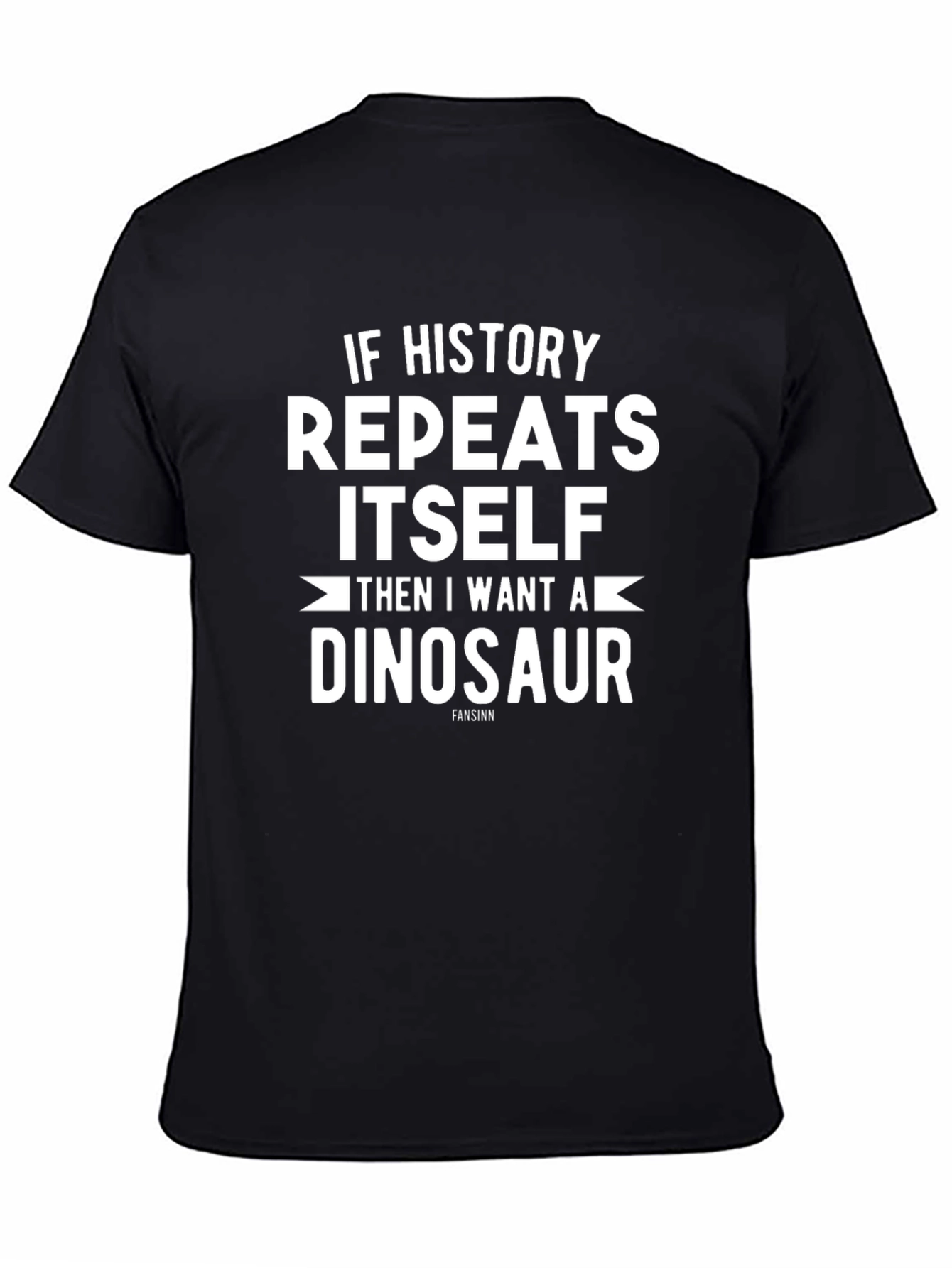 History Repeats Dinosaur T-Shirt