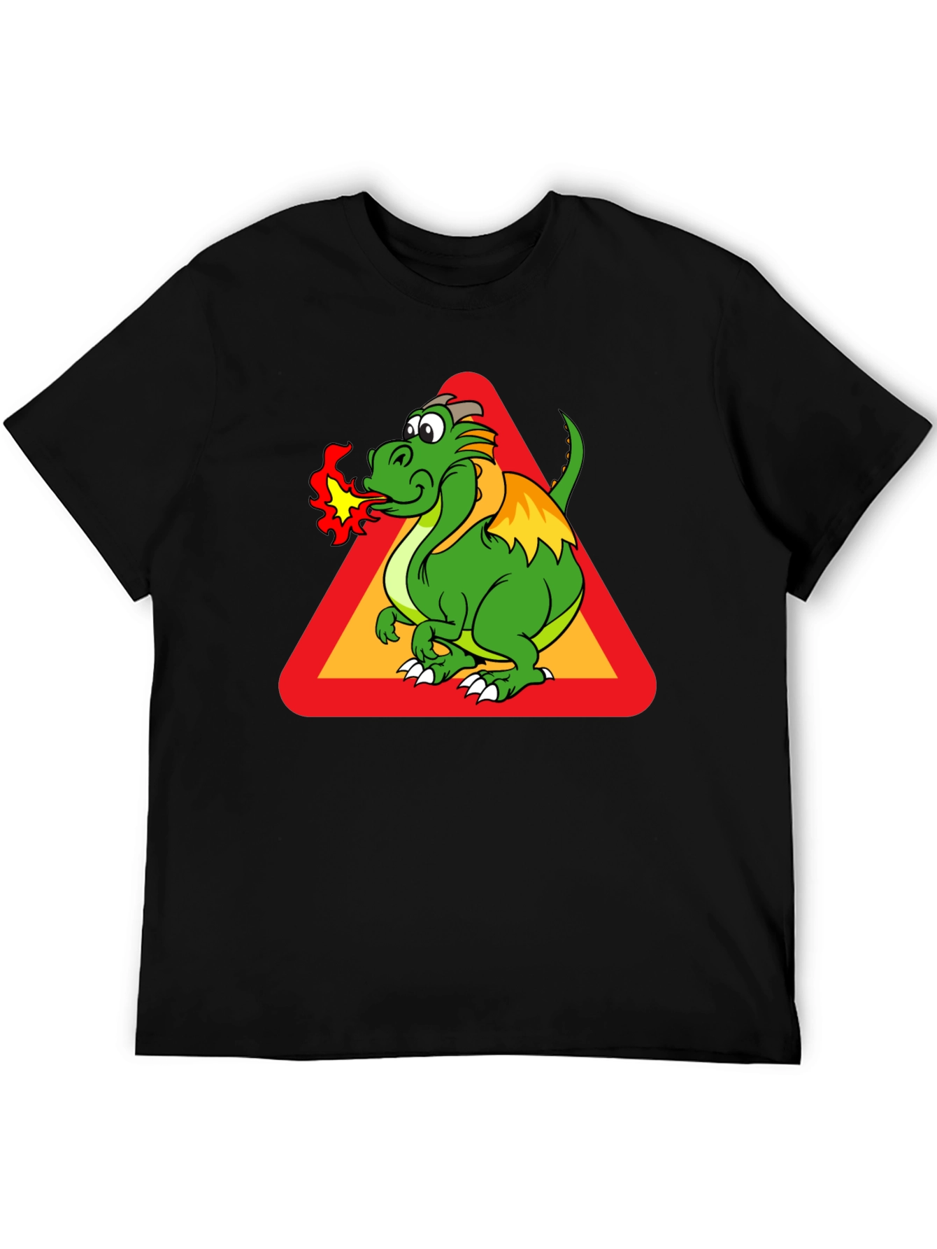 Funny Dragon Graphic T-Shirt