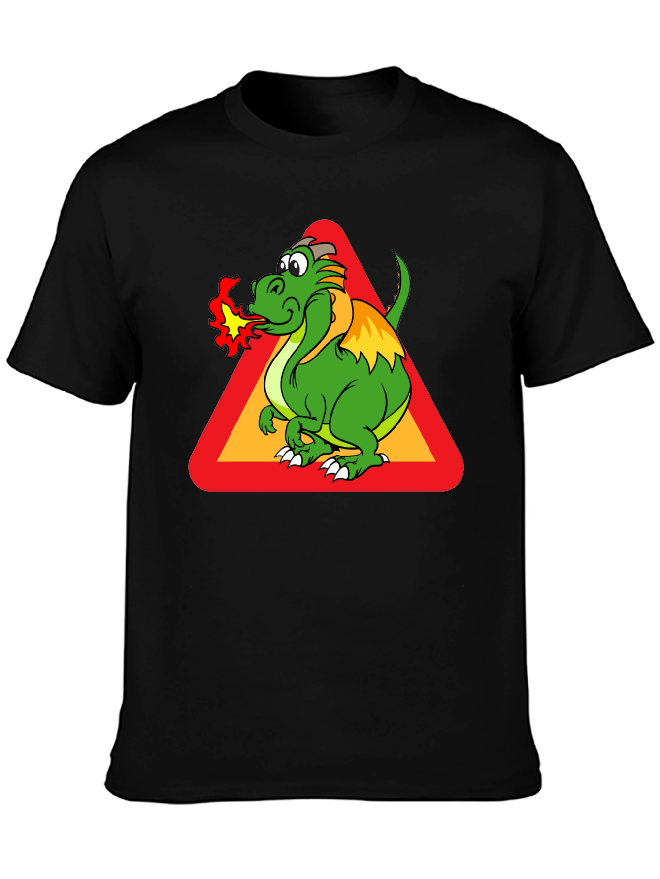 Funny Dragon Graphic T-Shirt