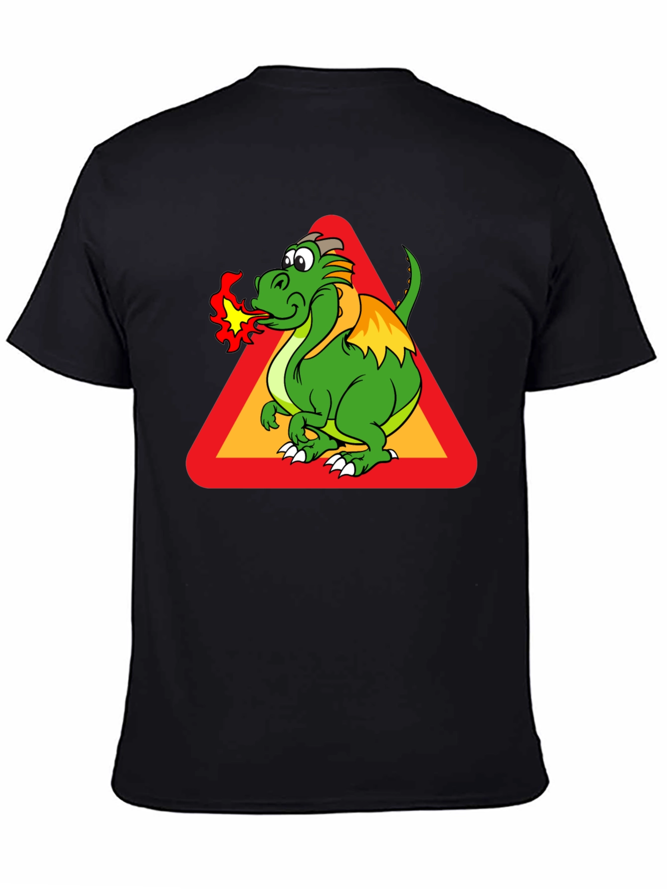 Funny Dragon Graphic T-Shirt