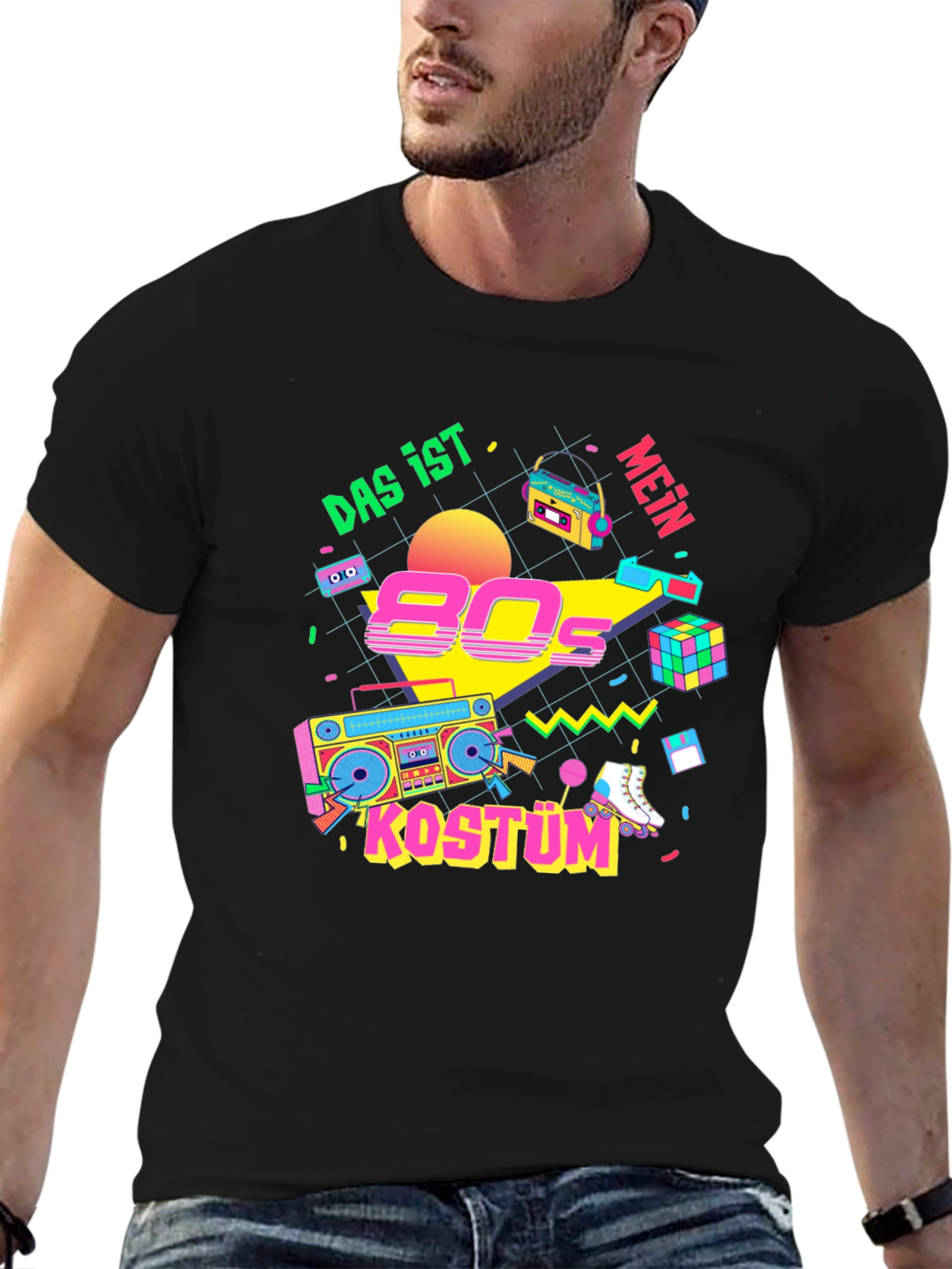 Retro 80s Costume Party T-Shirt