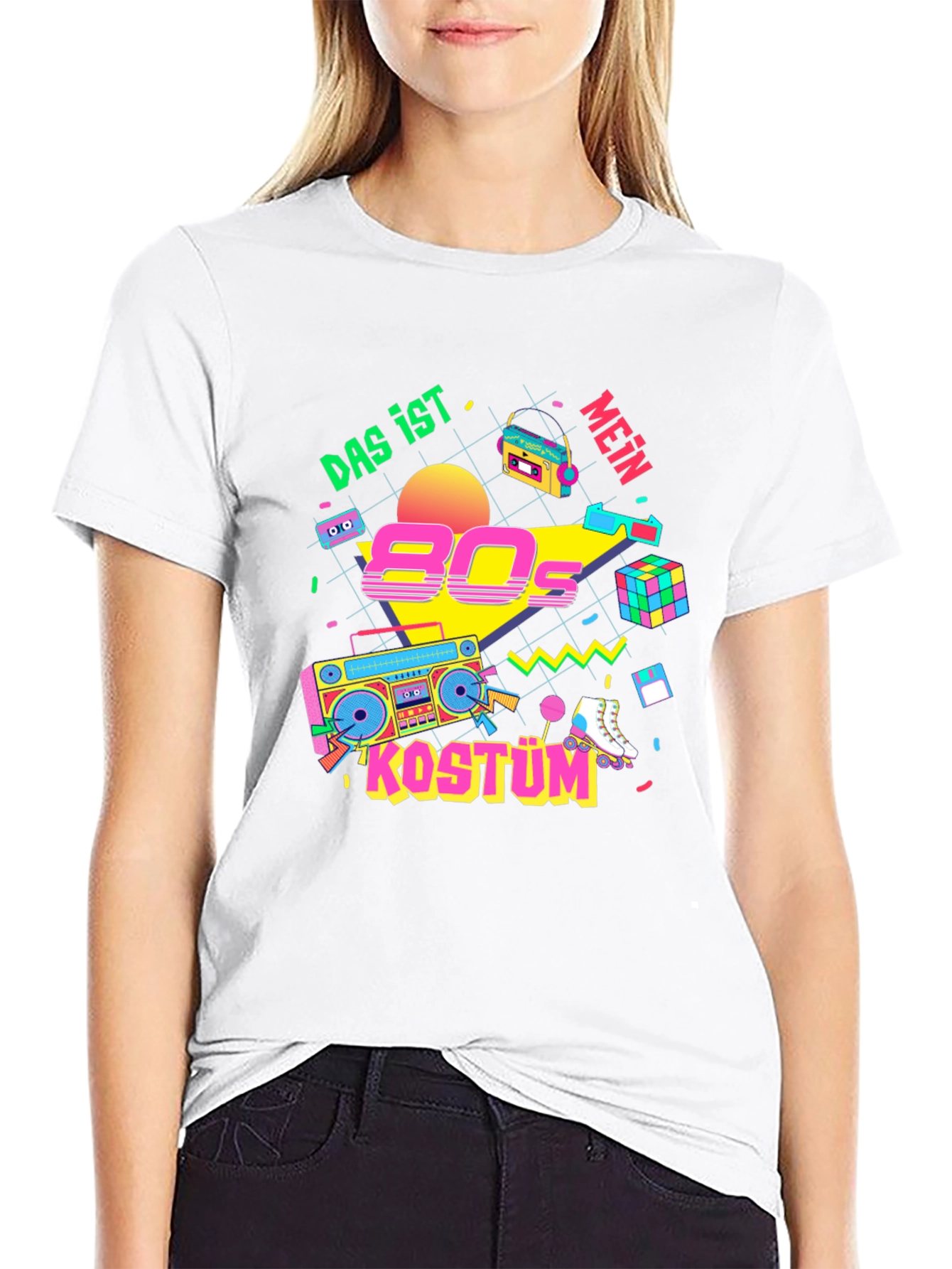 Retro 80s Costume Party T-Shirt