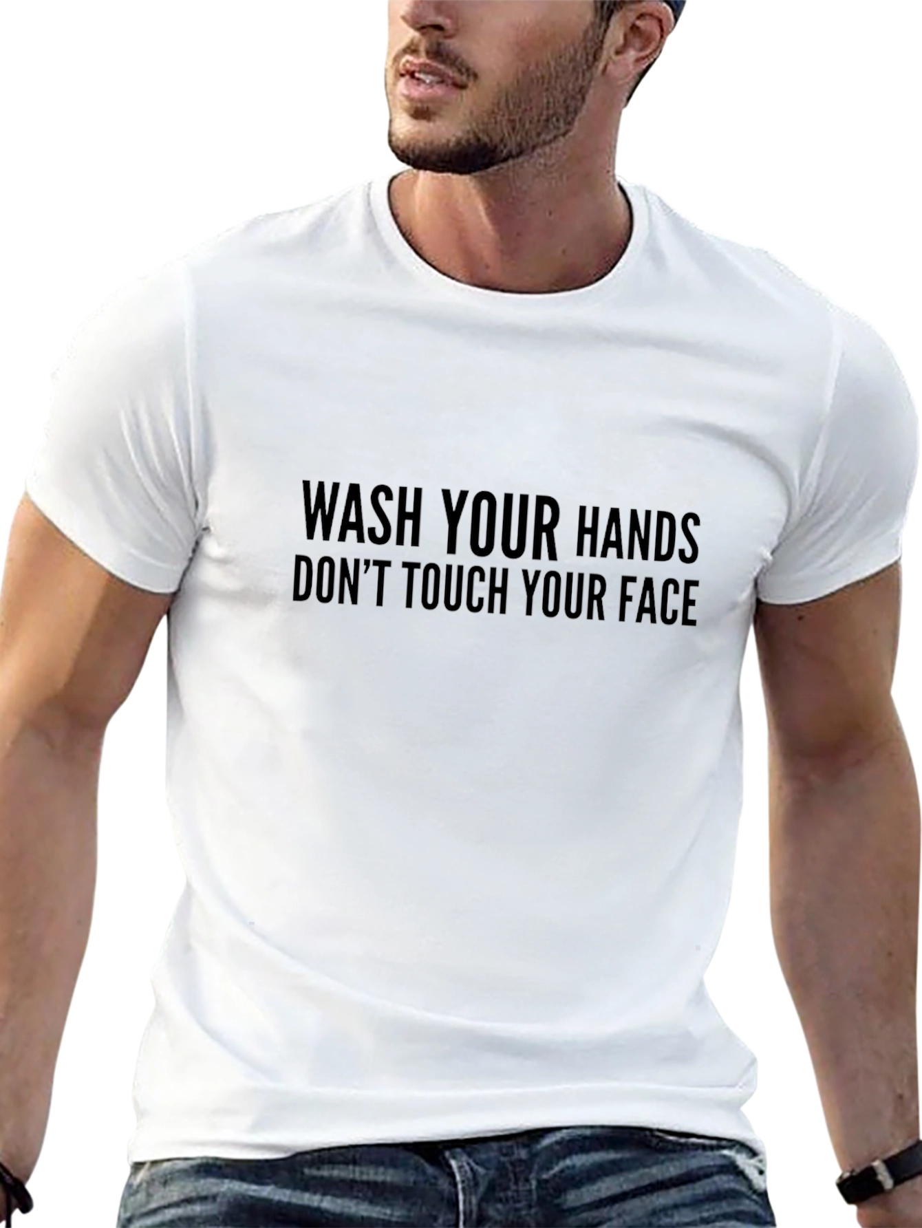 Wash Hands Tee - Stay Safe & Stylish