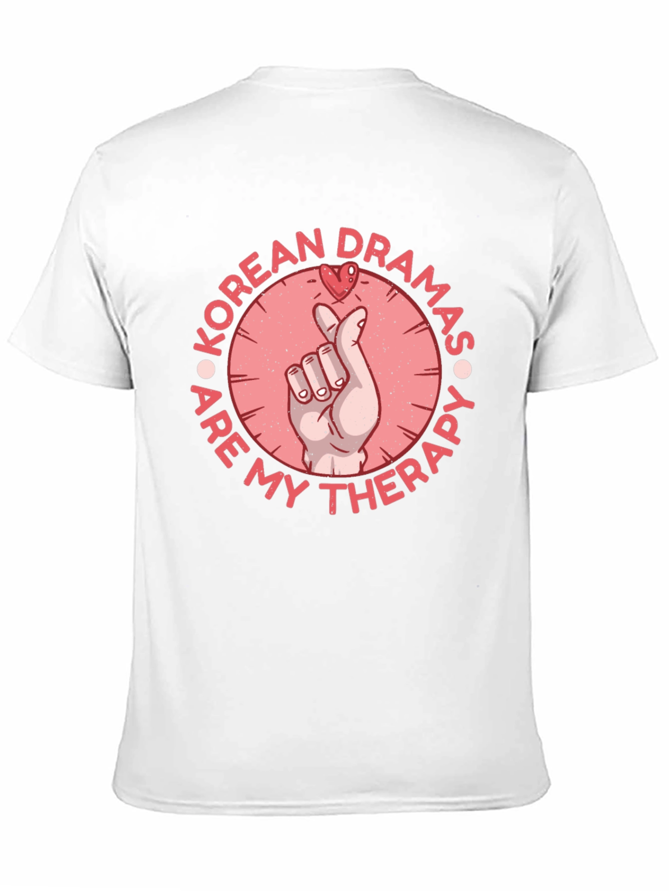 Korean Drama Therapy T-Shirt - Snapping Finger Heart