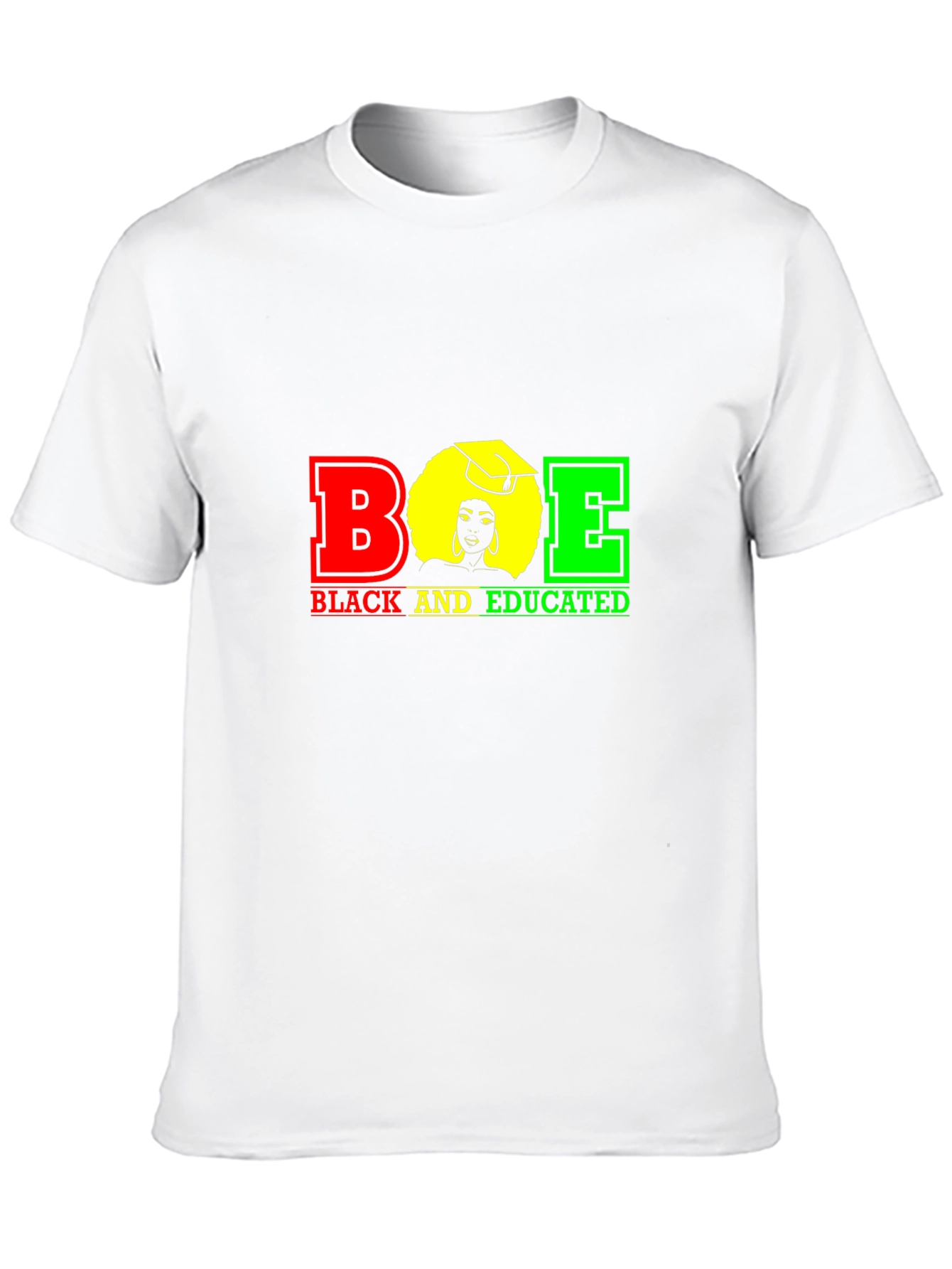 Black and Educated Graphic T-Shirt