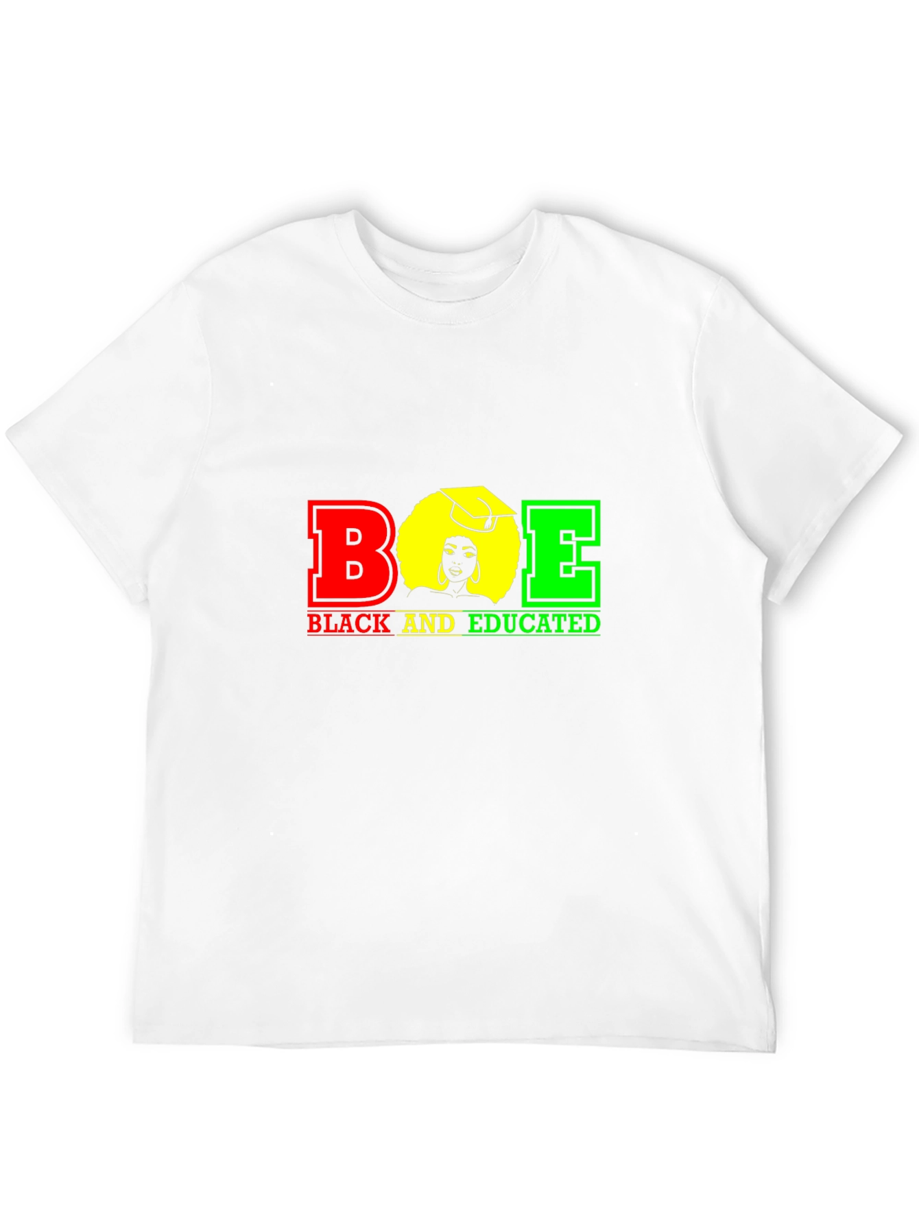 Black and Educated Graphic T-Shirt
