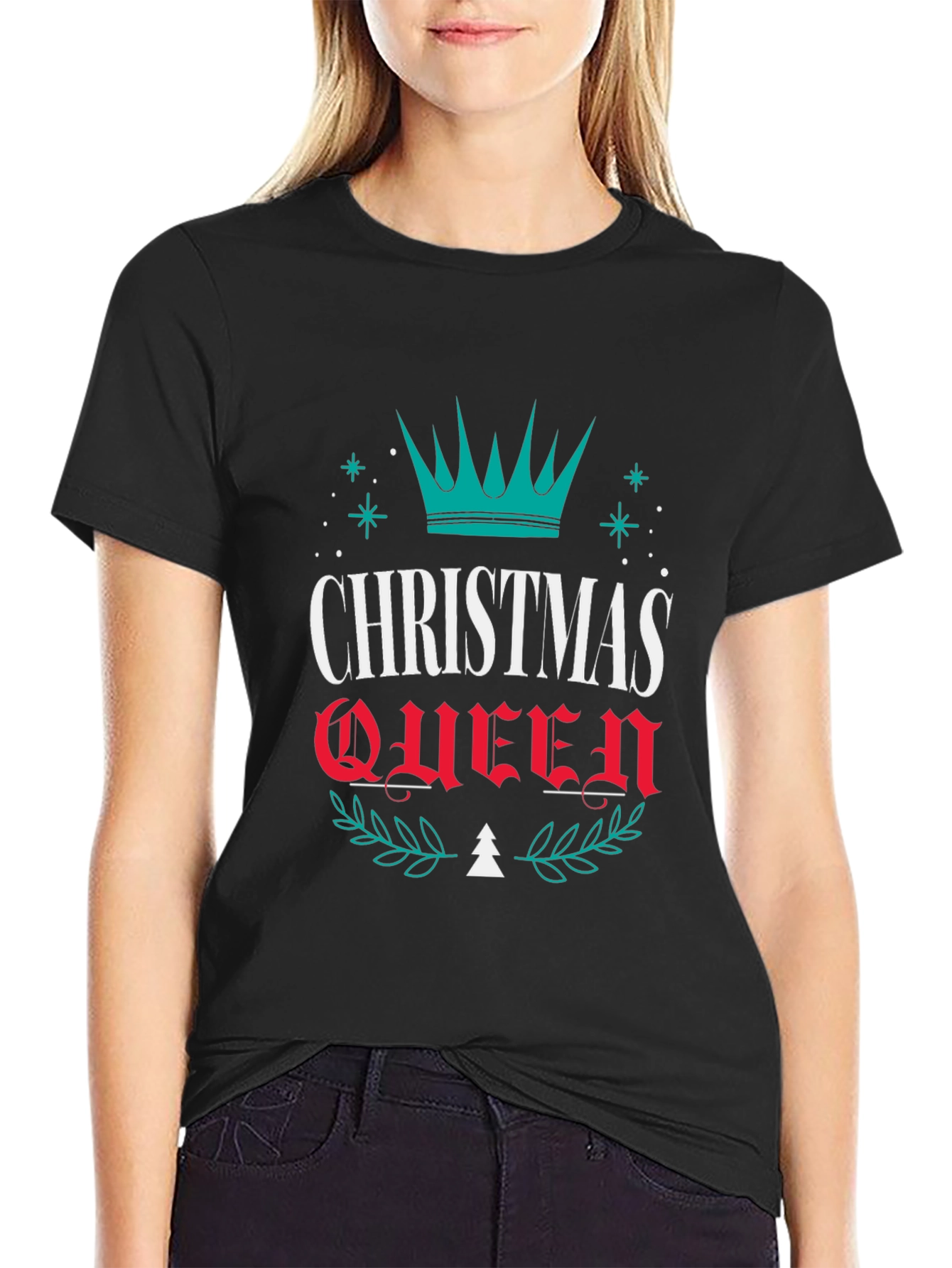 Christmas Queen Graphic T-Shirt