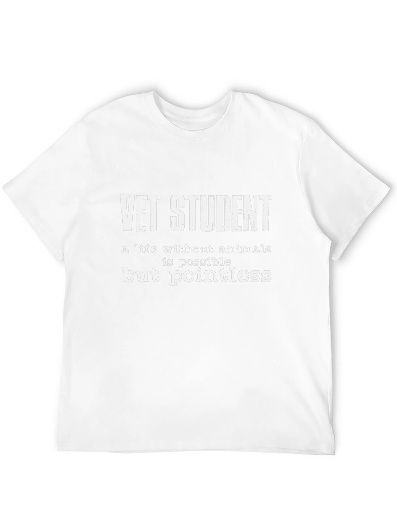 Vet Student Animal Lover Graphic Tee