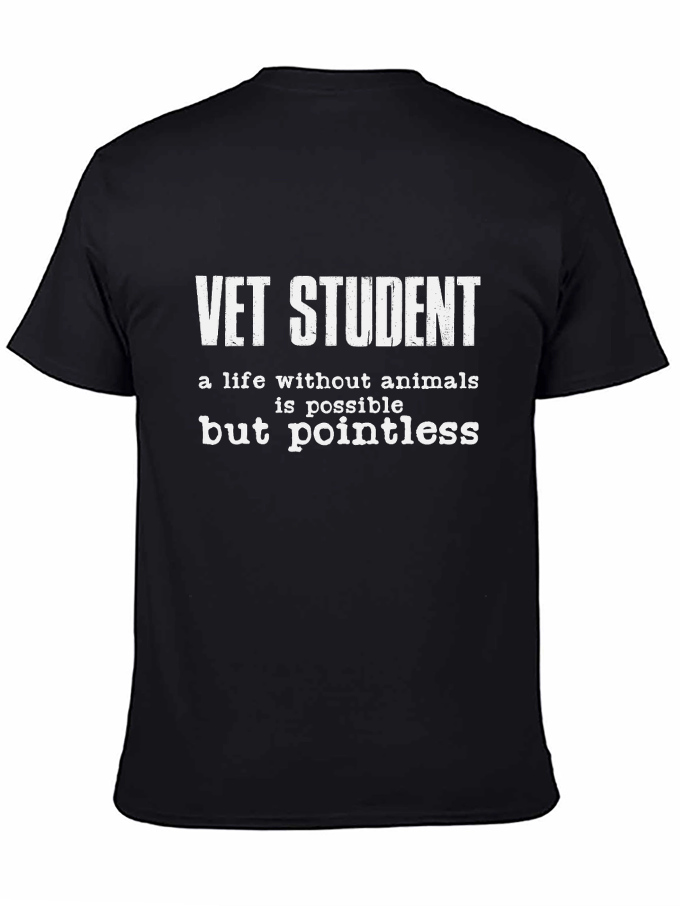 Vet Student Animal Lover Graphic Tee