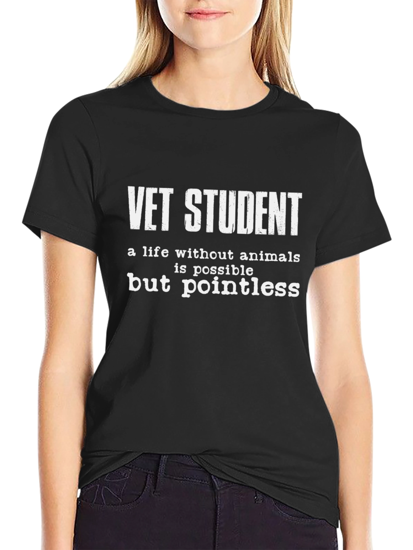Vet Student Animal Lover Graphic Tee