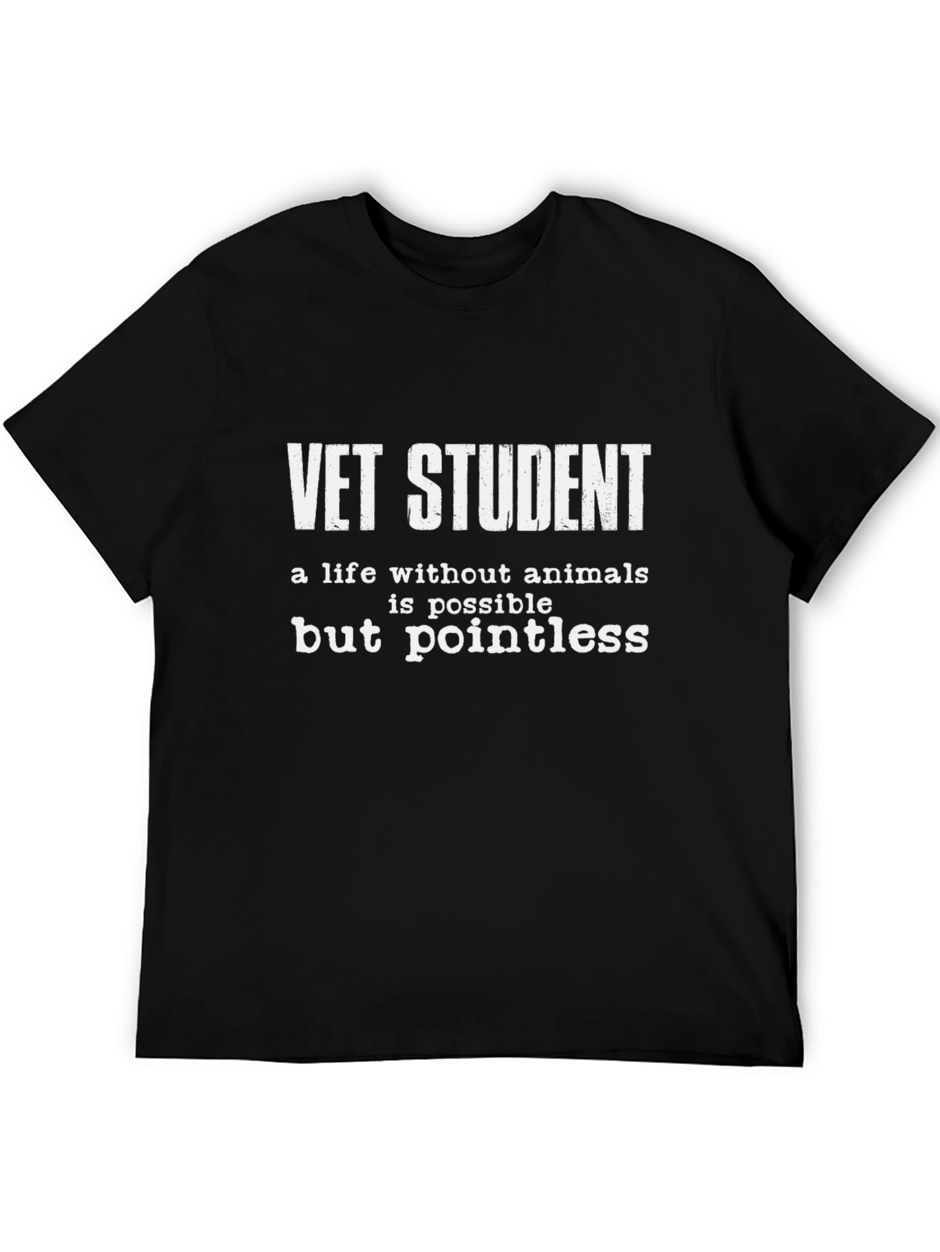 Vet Student Animal Lover Graphic Tee