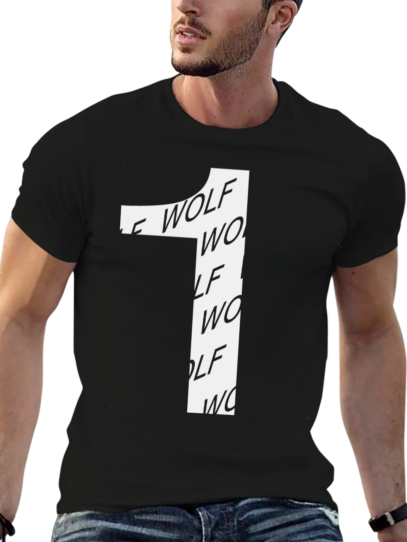 Wolf Number One Graphic Tee