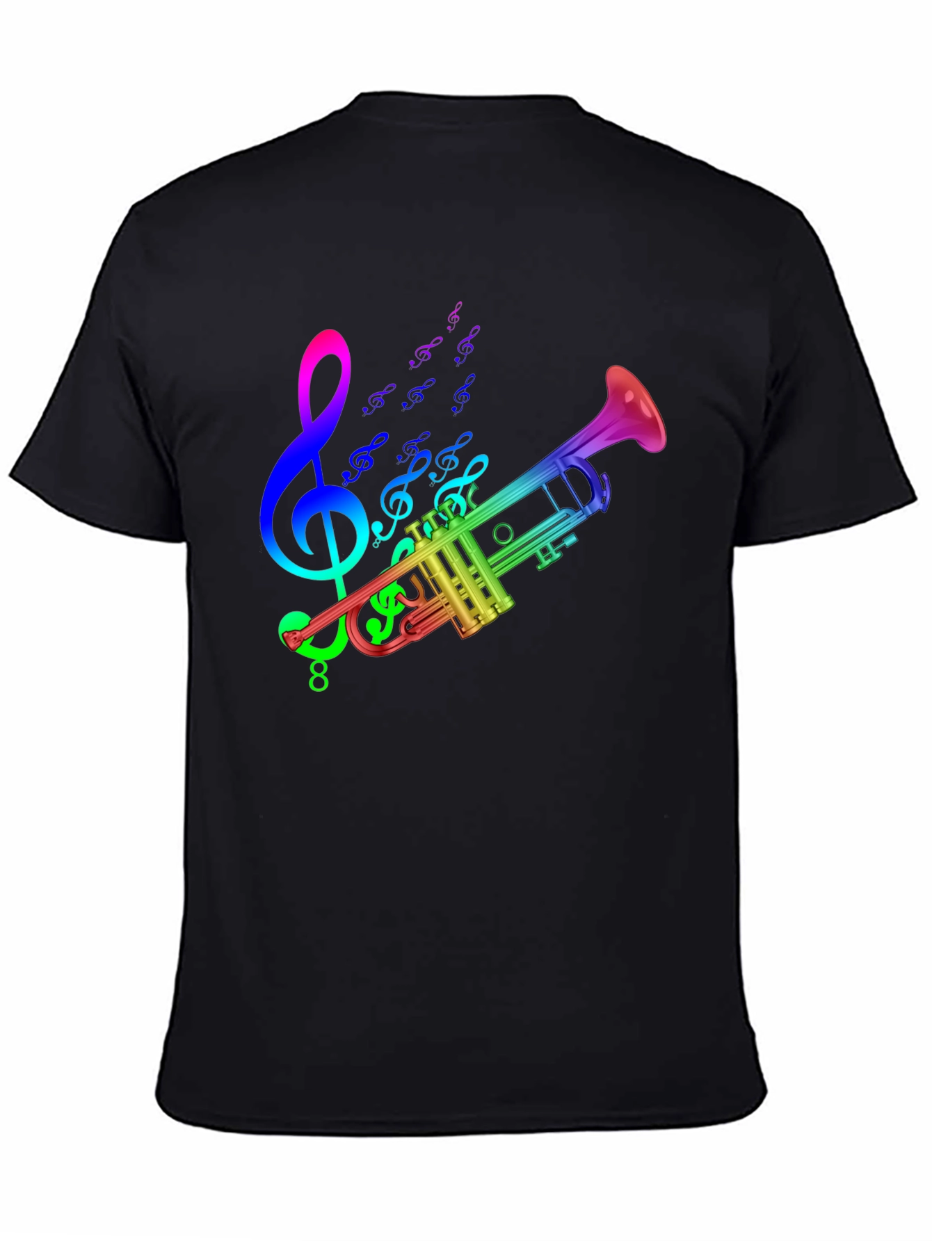 Rainbow Trumpet Music T-Shirt