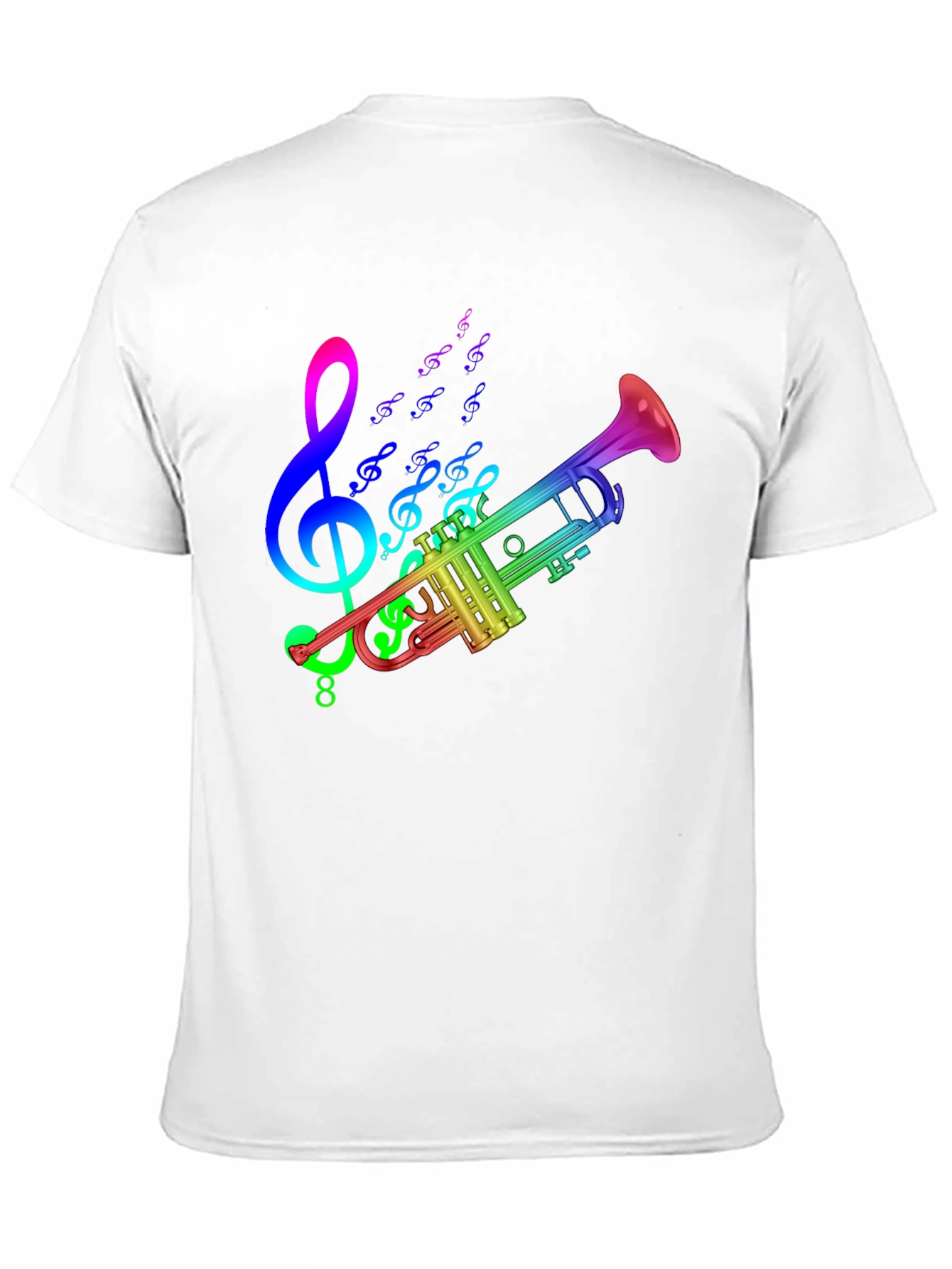 Rainbow Trumpet Music T-Shirt